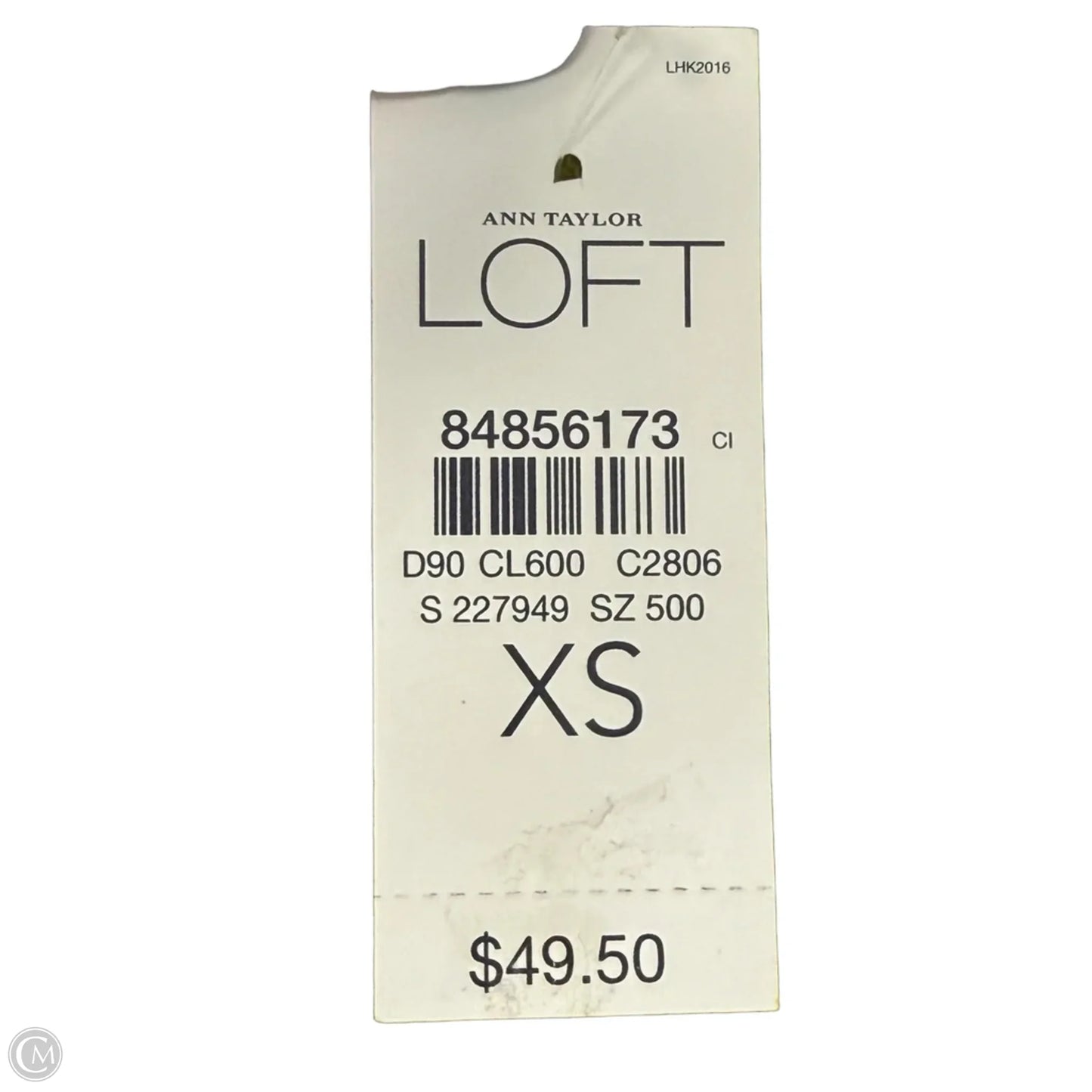Athletic Jacket By Loft In Chartreuse, Size: Xs