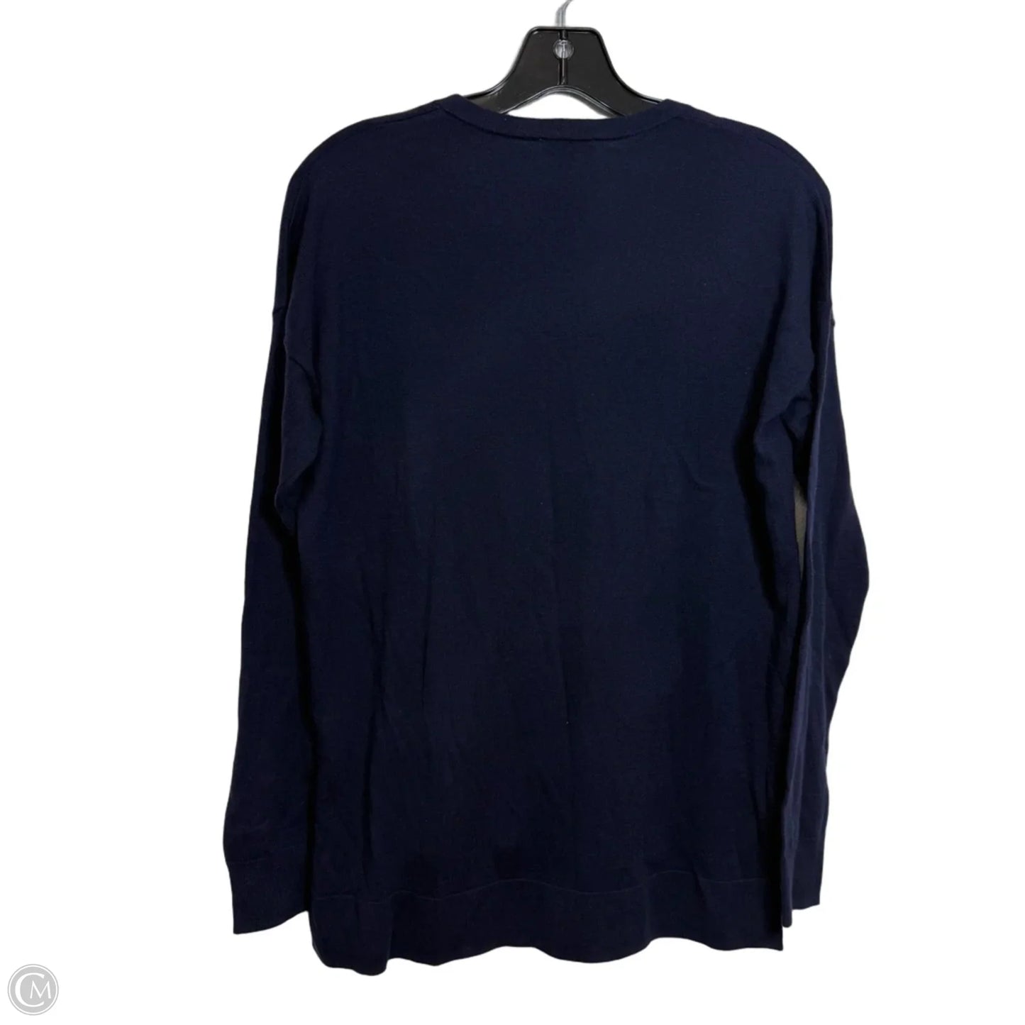 Top Long Sleeve Basic By Gap In Navy, Size: Xs