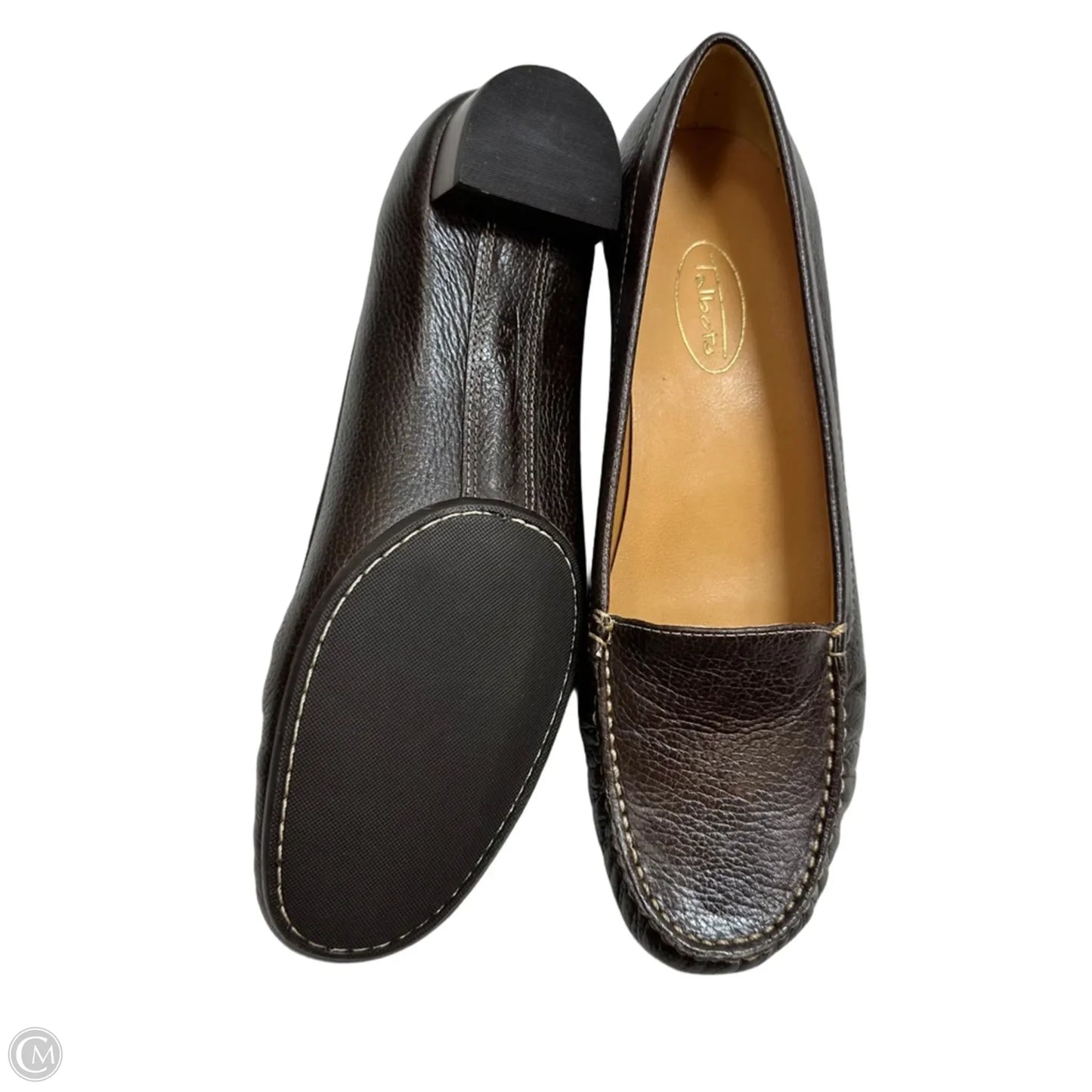 Shoes Flats By Talbots In Brown, Size: 8.5