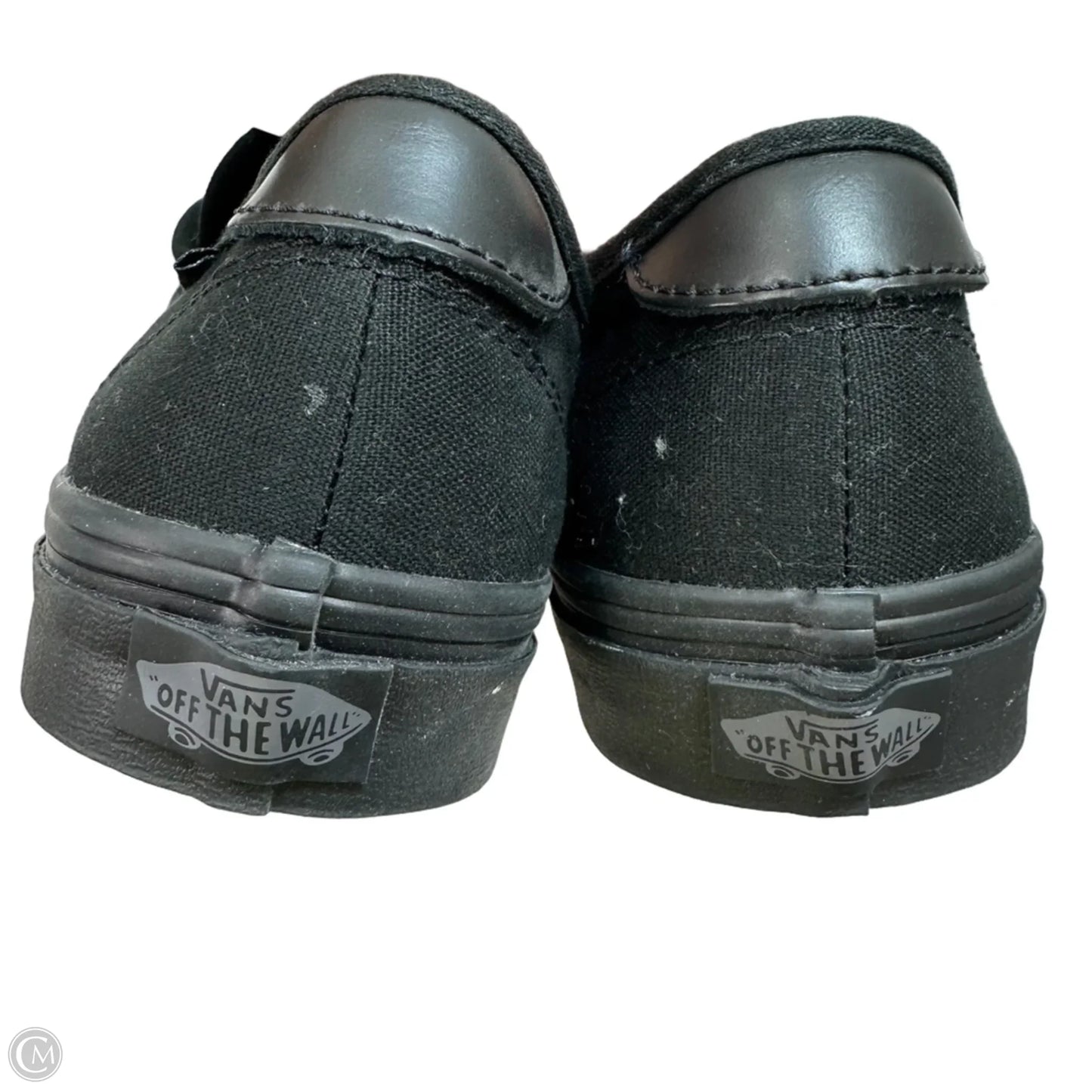Shoes Sneakers By Vans In Black, Size: 9.5