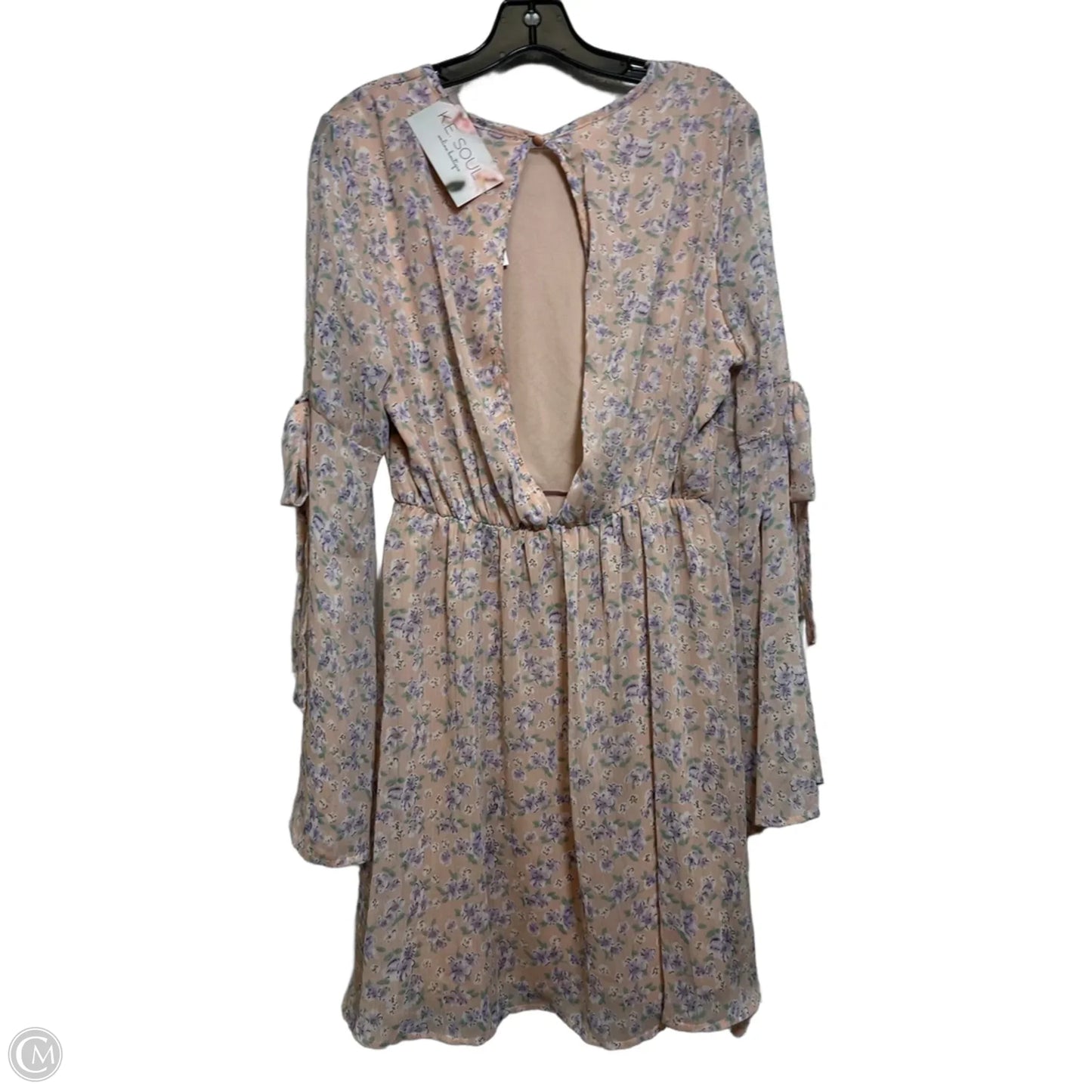 Dress Party Short By Le Lis In Floral Print, Size: M