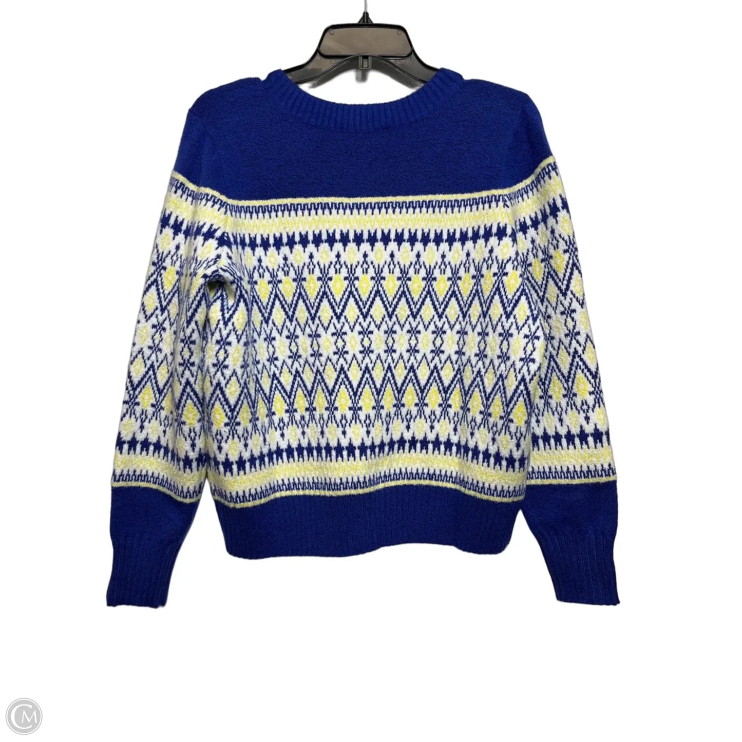 Sweater By Loft In Blue, Size: L