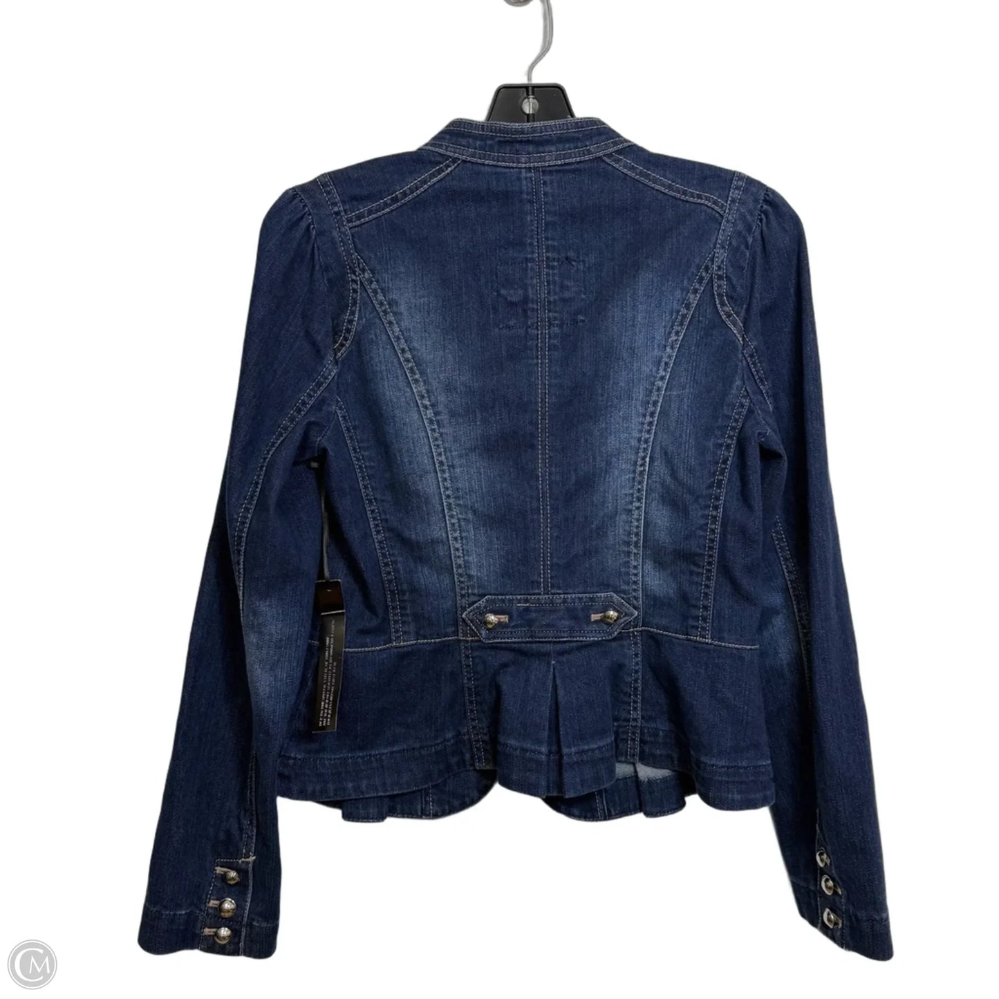 Blazer By White House Black Market In Blue Denim, Size: S