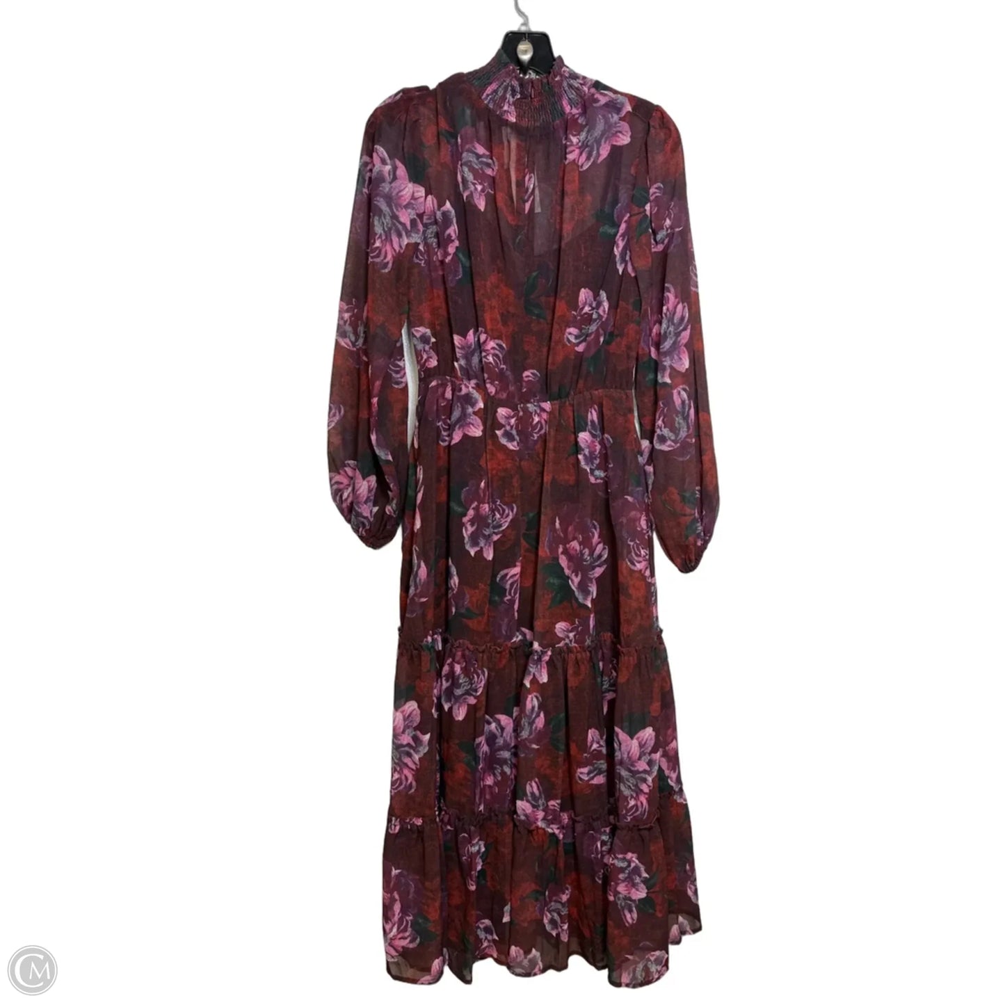Dress Party Long By Lost & Wonder In Maroon, Size: S