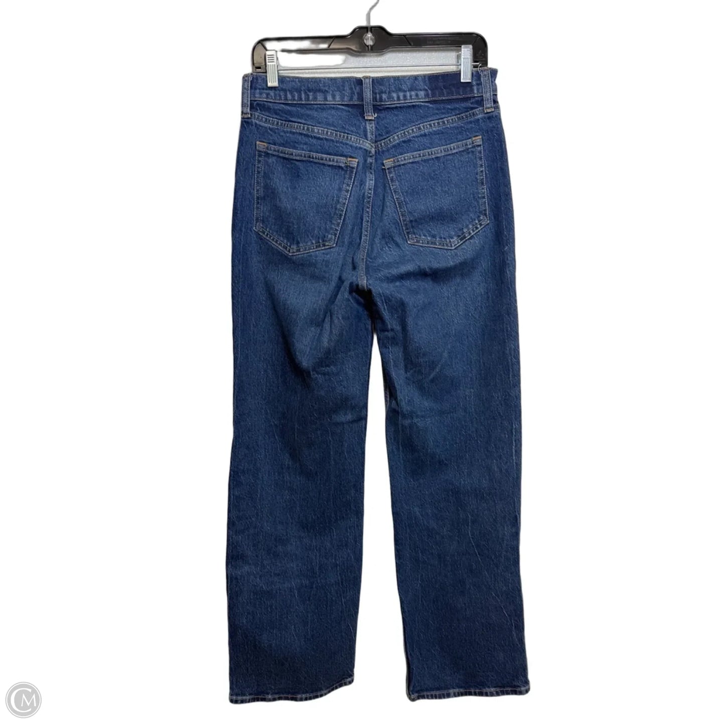 Jeans Straight By Abercrombie And Fitch In Blue Denim, Size: 4