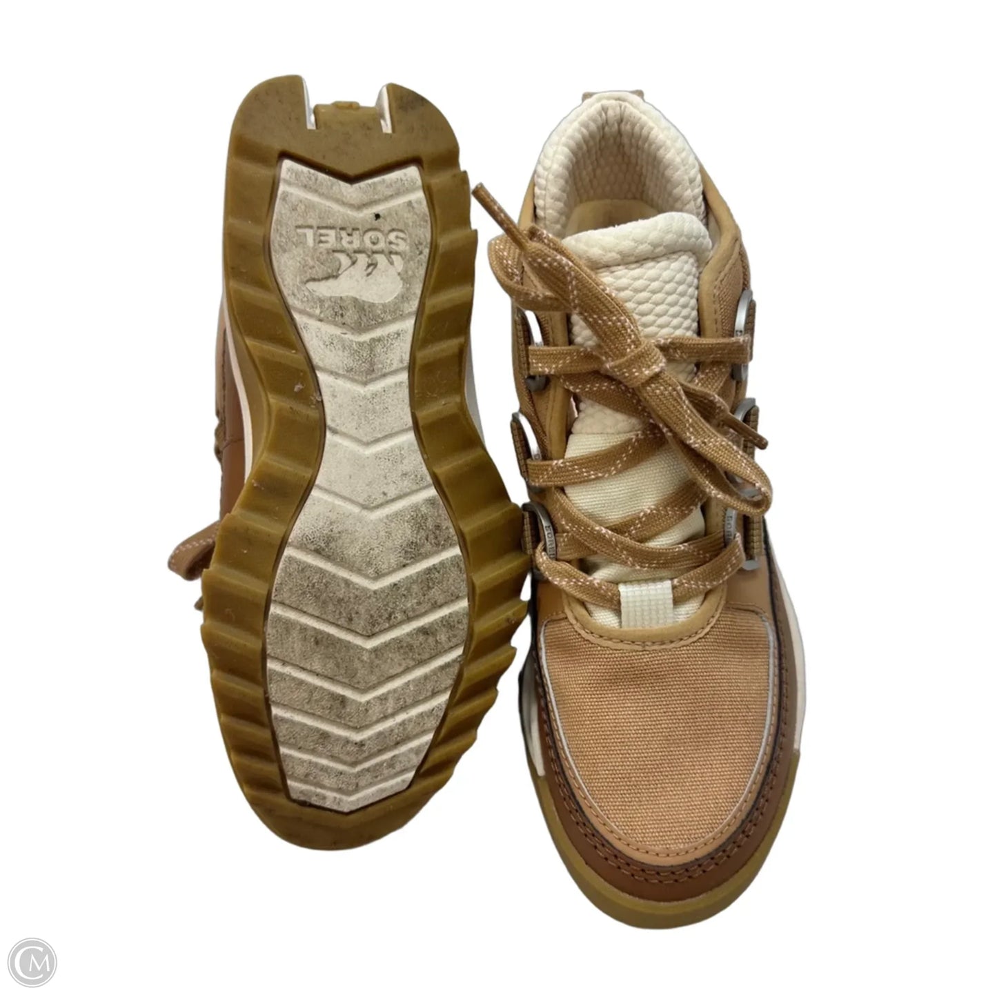 Boots Ankle Flats By Sorel In Tan, Size: 7