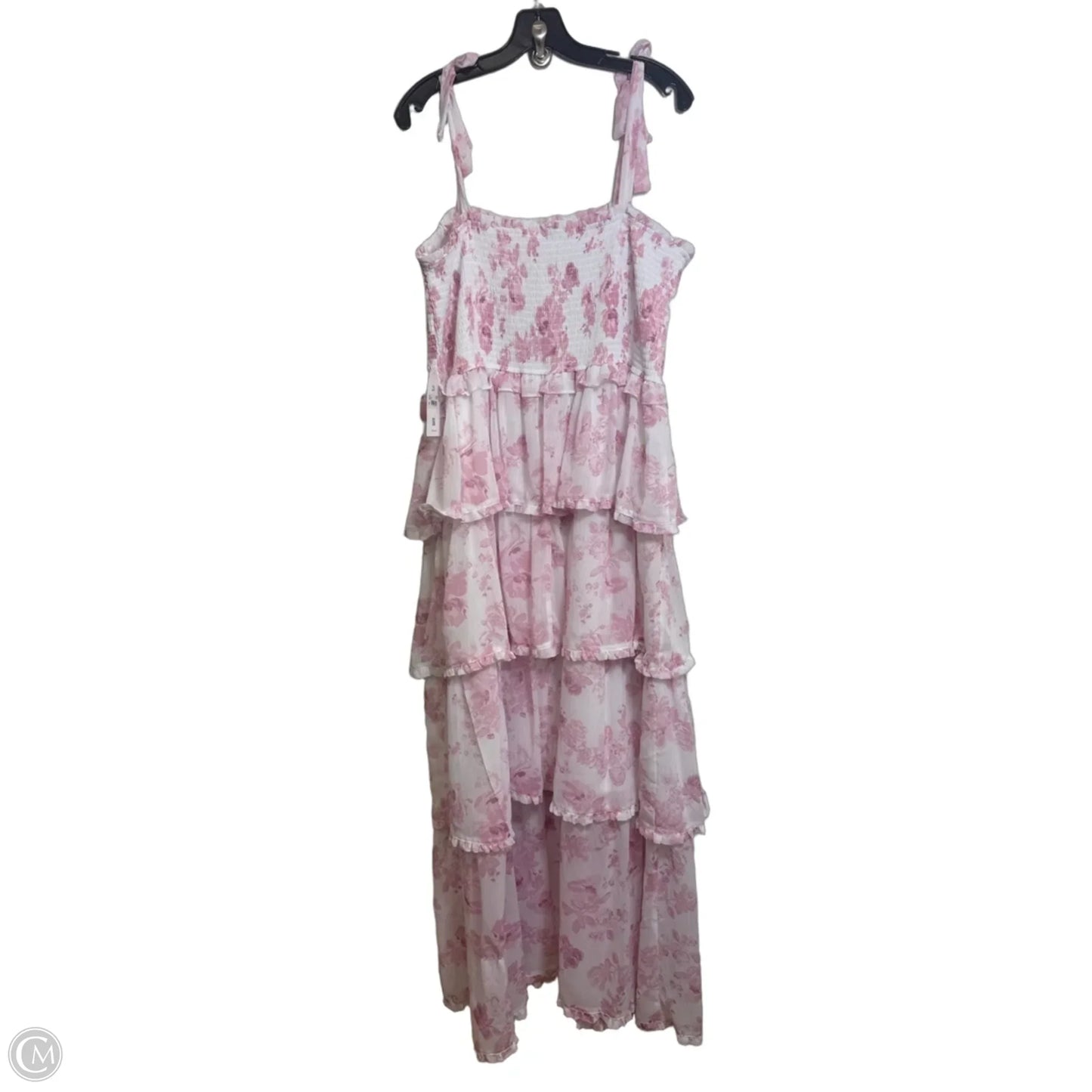 Dress Party Midi By Arula In Floral Print, Size: 2x