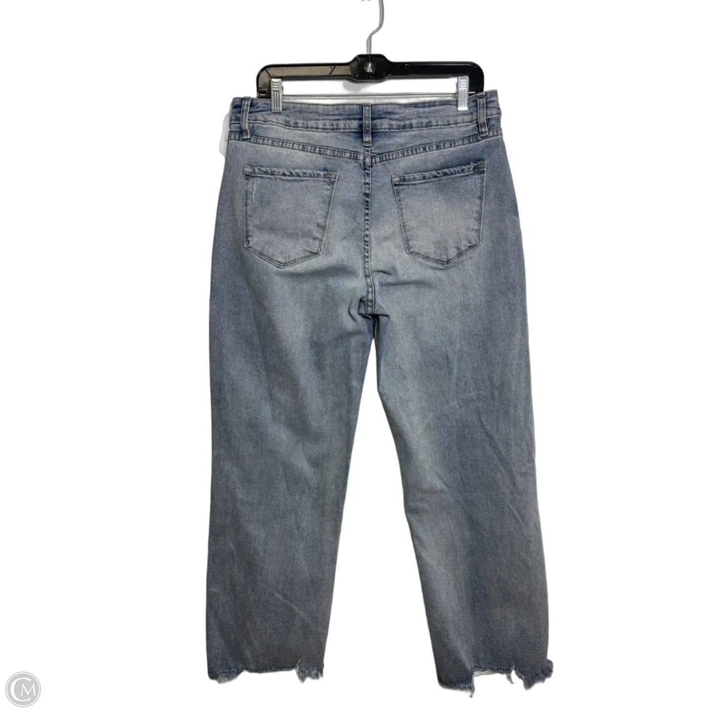 Jeans Straight By Kancan In Blue Denim, Size: 10