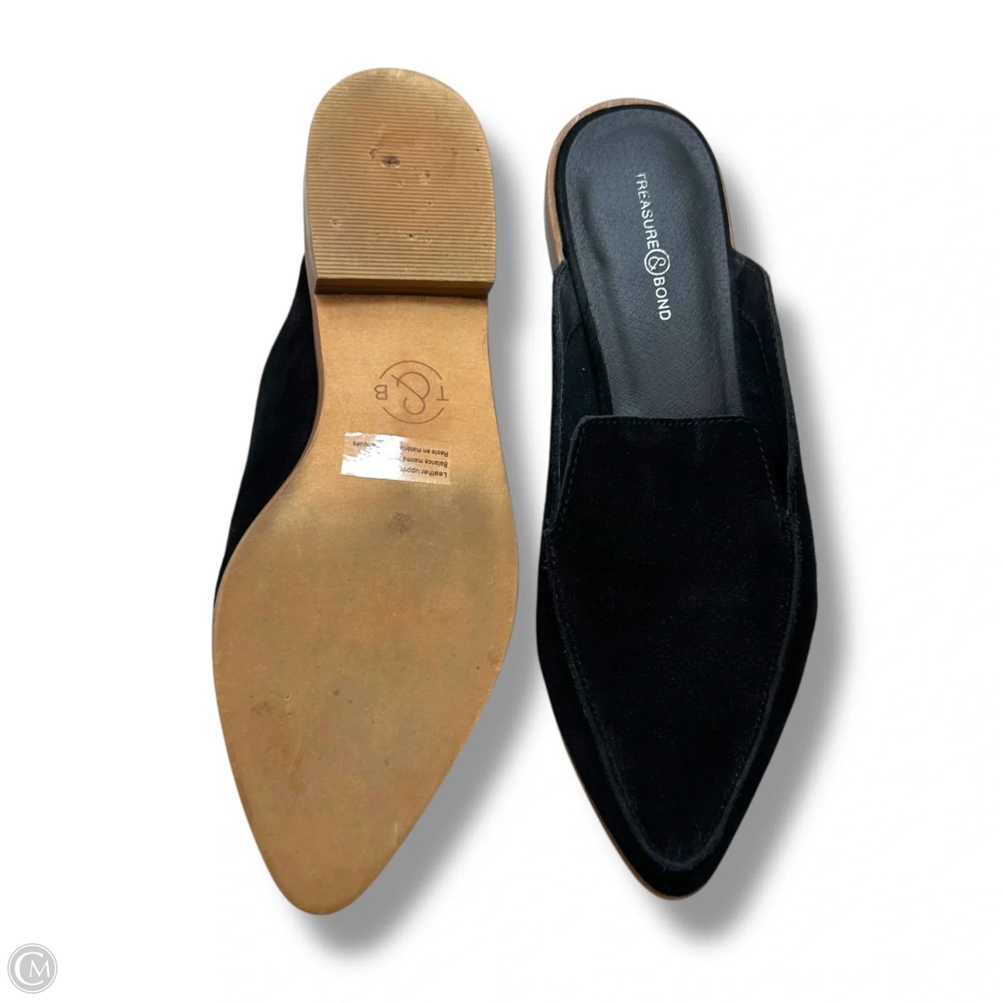 Shoes Flats By Treasure And Bond In Black, Size: 8