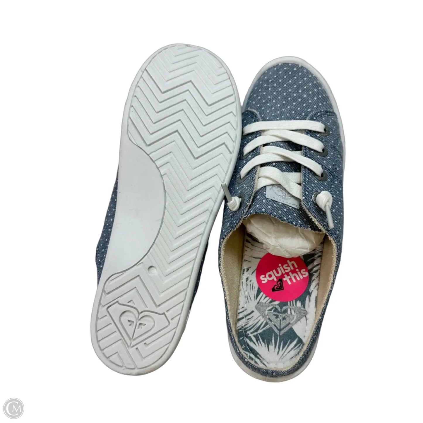 Shoes Flats By Roxy In Blue, Size: 7