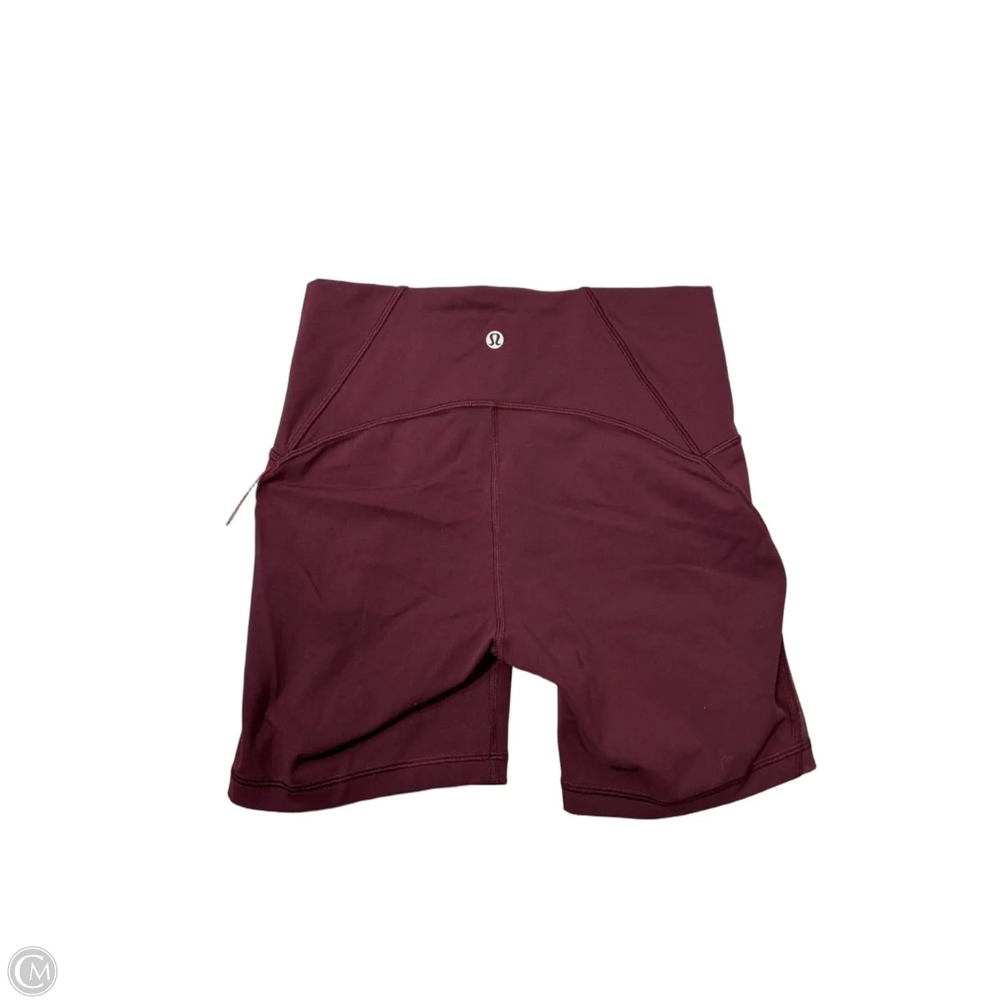 Athletic Shorts By Lululemon In Maroon, Size: S