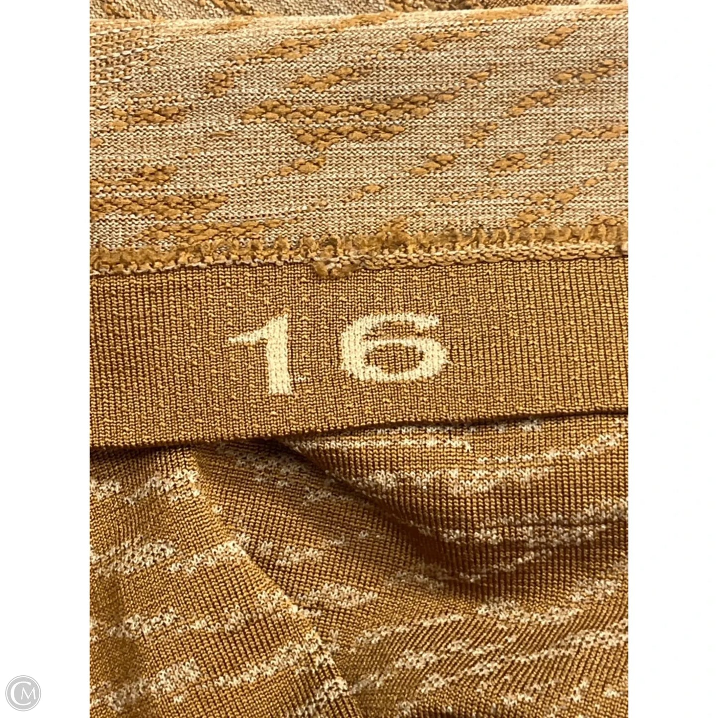 Athletic Tank Top By Lululemon In Brown, Size: Xl