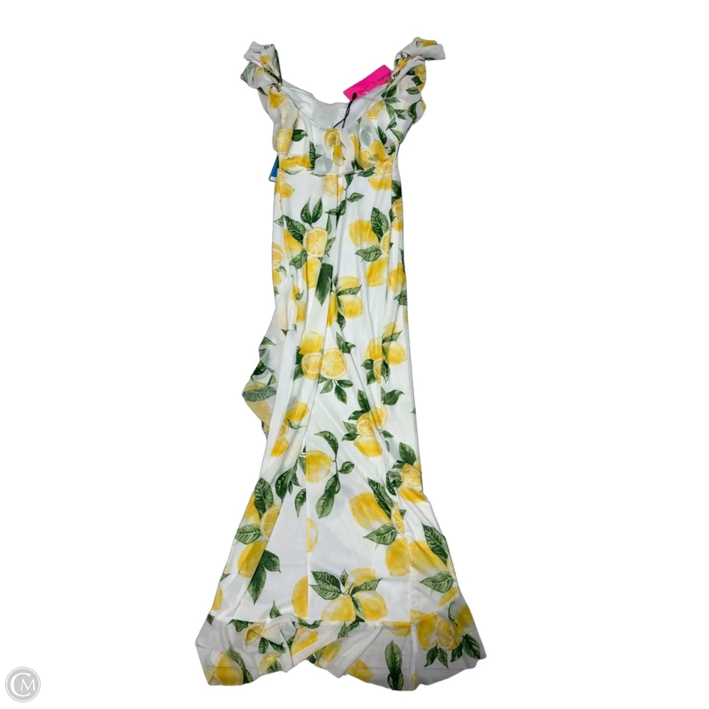 New! Dress Party Long By Betsey Johnson In White, Size: S