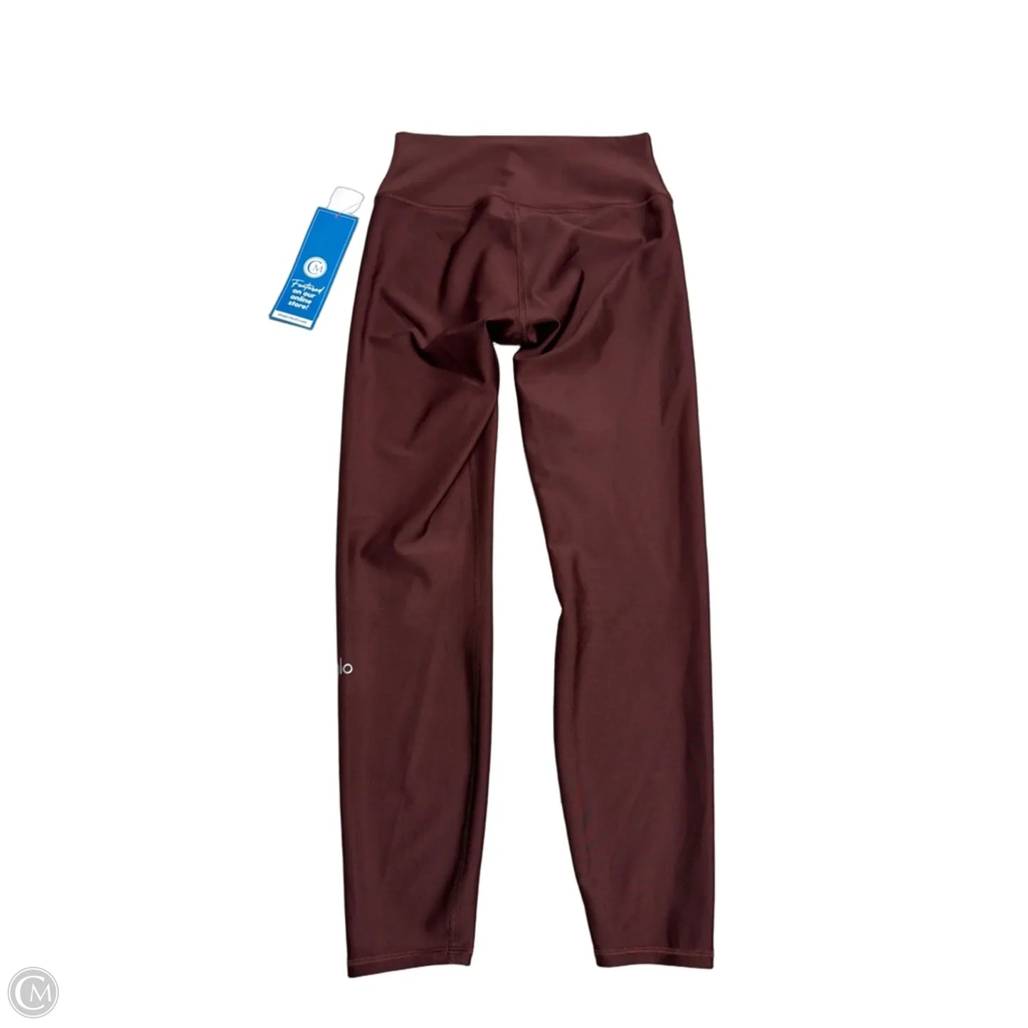 Athletic Leggings By Alo In Brown, Size: M