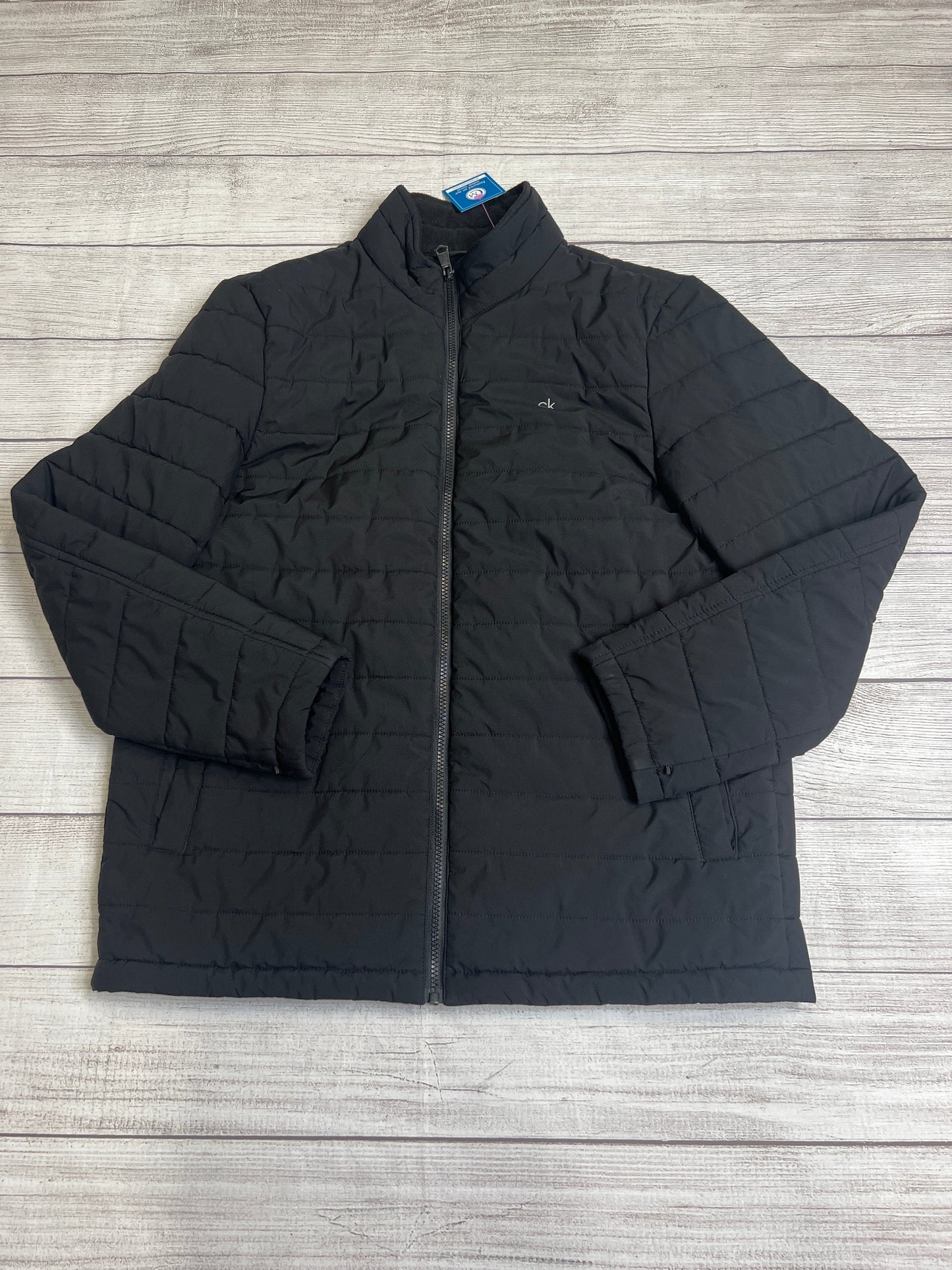 Coat Puffer & Quilted By Calvin Klein Size: M