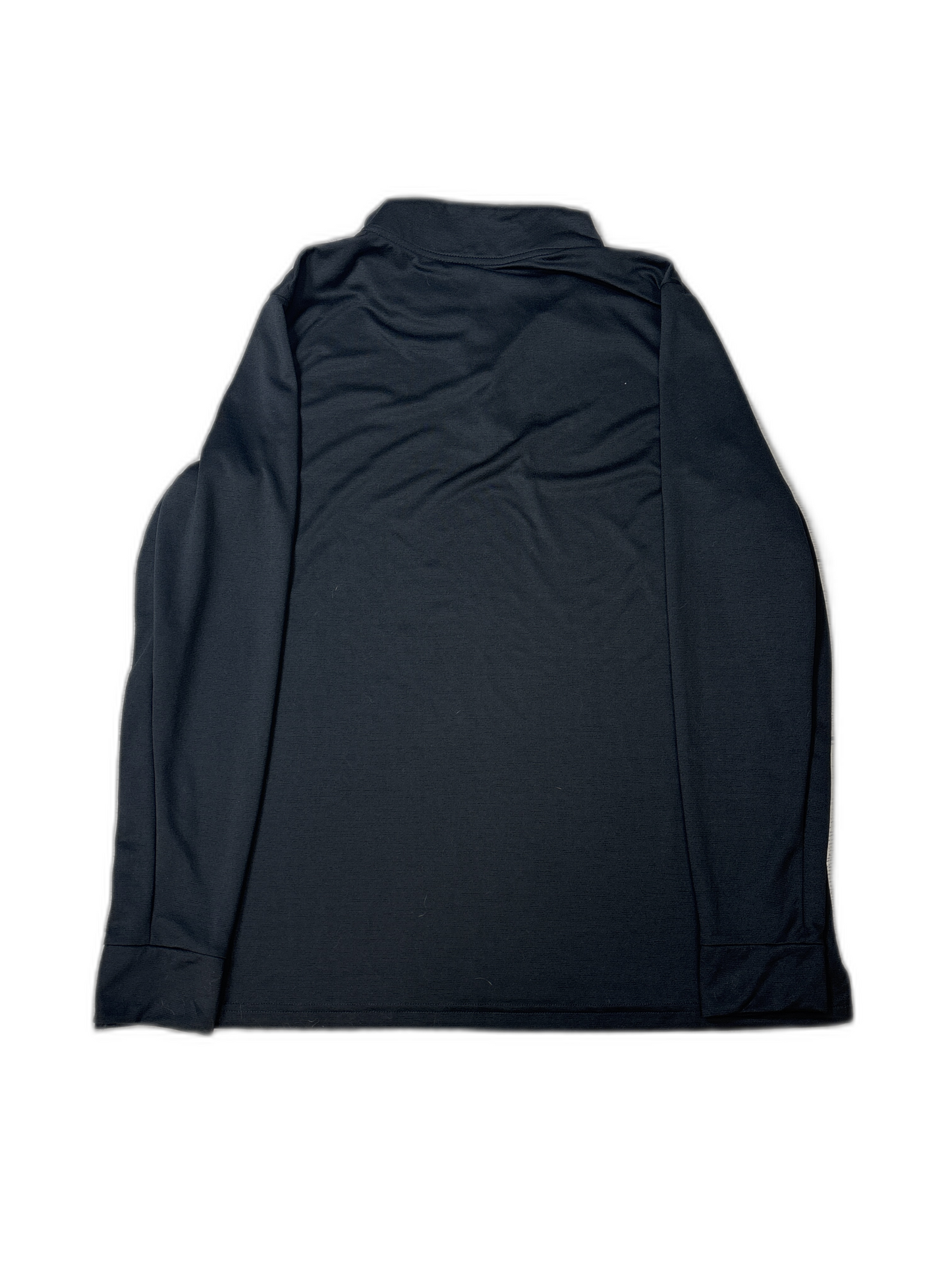 Athletic Top Long Sleeve Collar By Nike Apparel In Black, Size: Xl