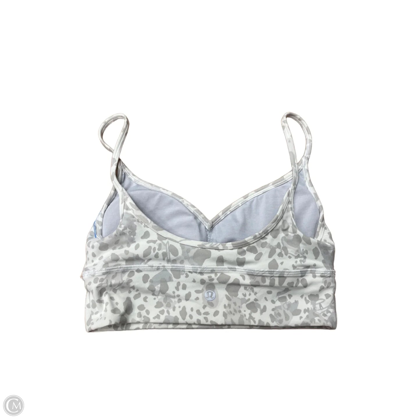 Athletic Bra By Lululemon In Grey, Size: S