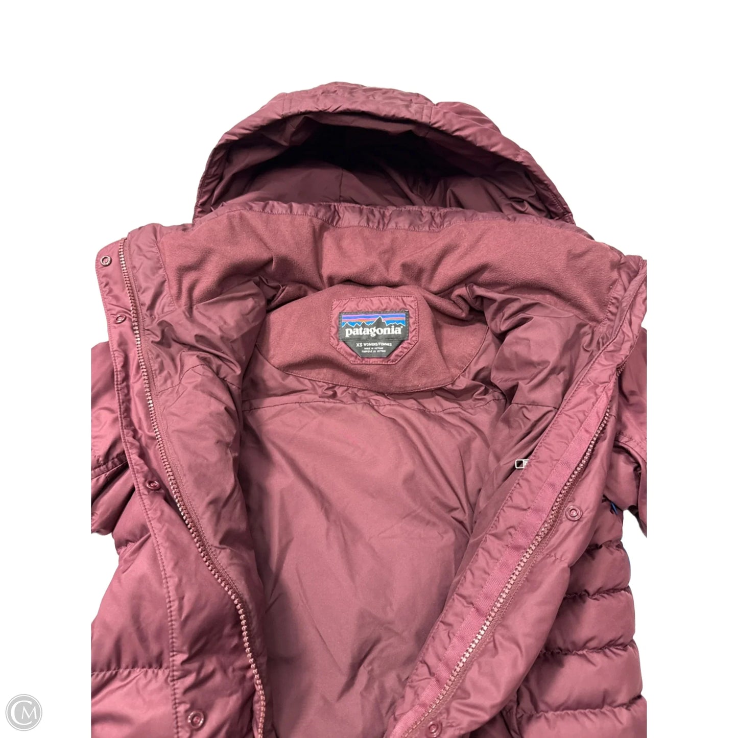 Coat Parka By Patagonia In Purple, Size: Xs
