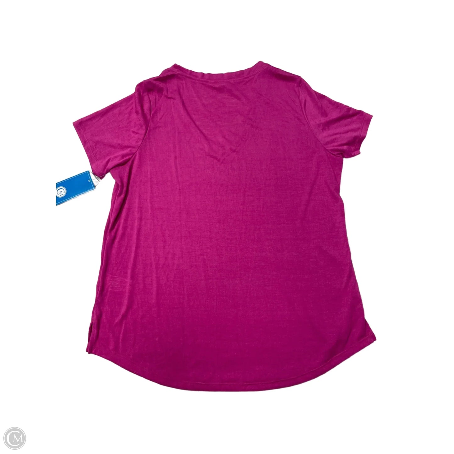 Athletic Top Short Sleeve By Athleta In Pink, Size: Xl
