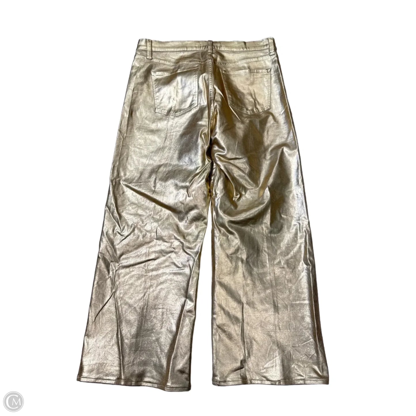 The Mia High Rise Wide Ankle By Joes Jeans In Gold, Size: 14