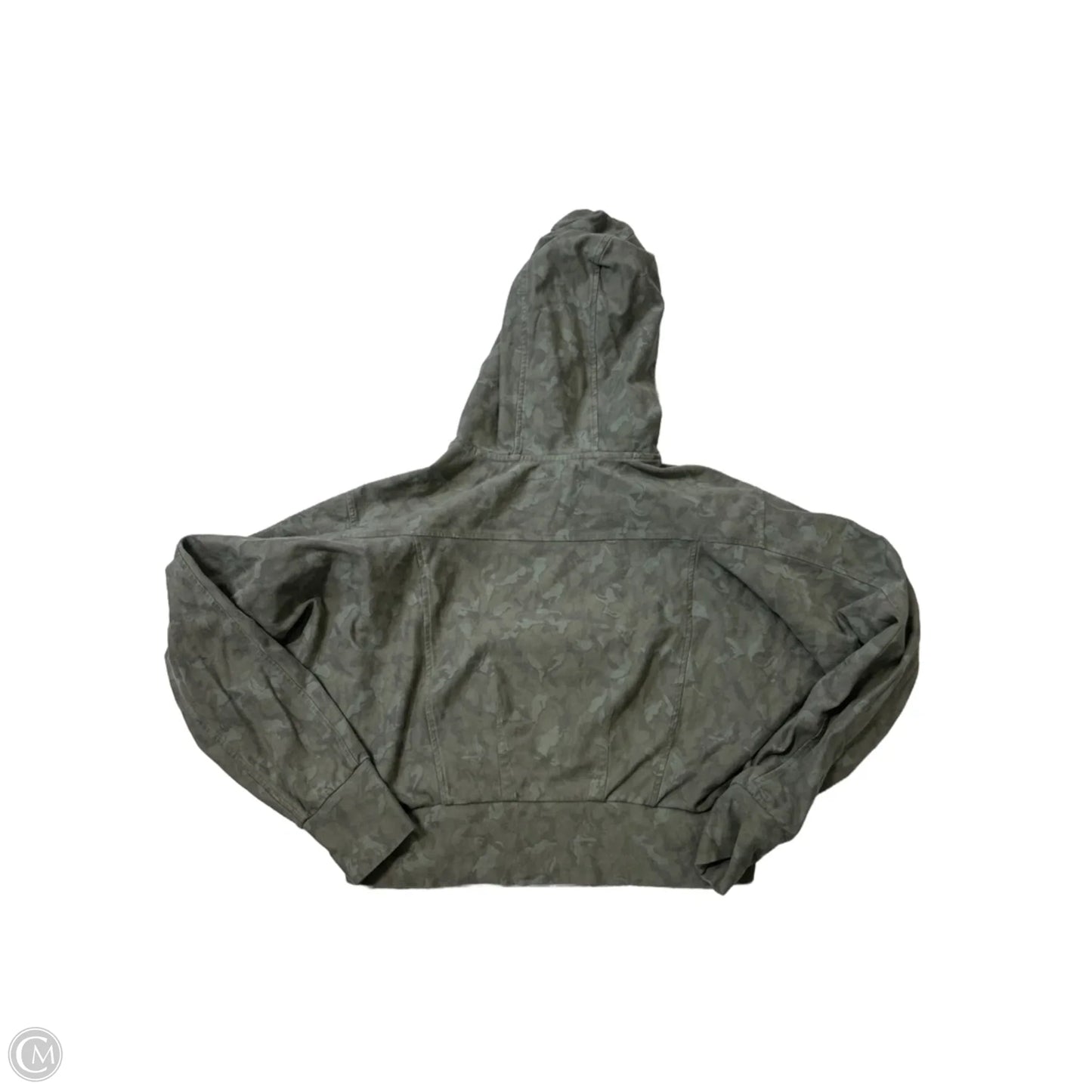 Sweatshirt Hoodie By Athleta In Camouflage Print, Size: Xxs