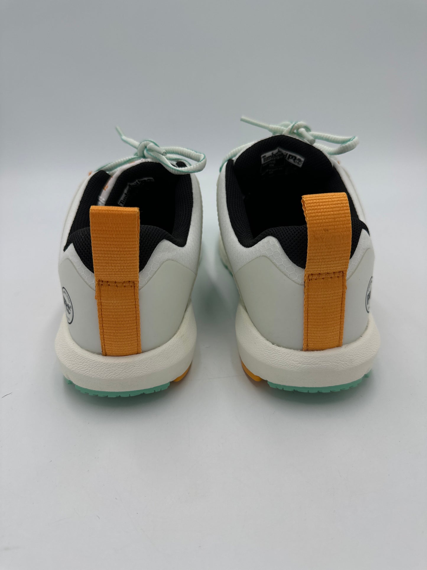 Like New! Athletic Shoes Designer By Timberland In White, Size: 6.5