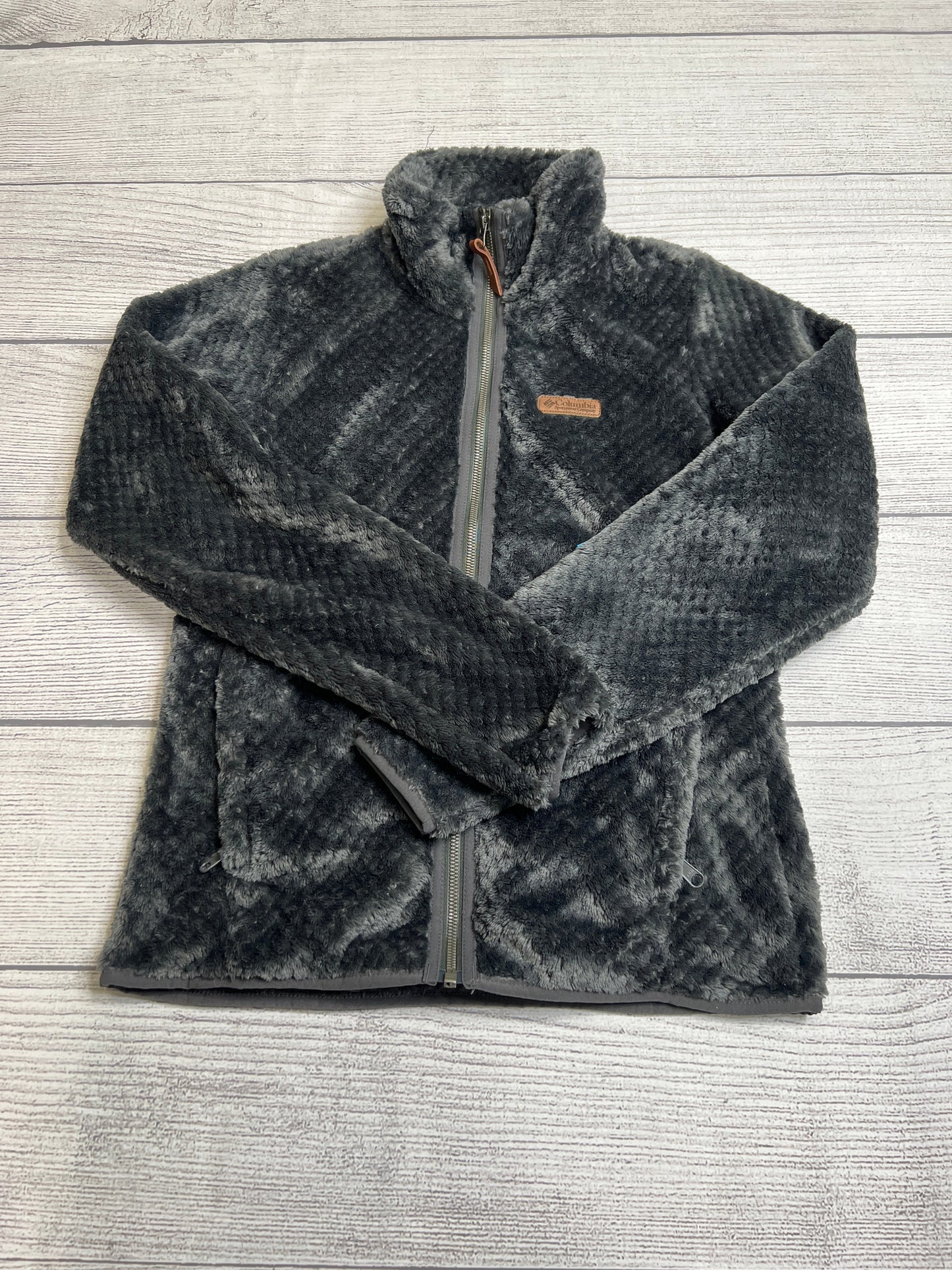 Jacket Faux Fur & Sherpa By Columbia Size: S