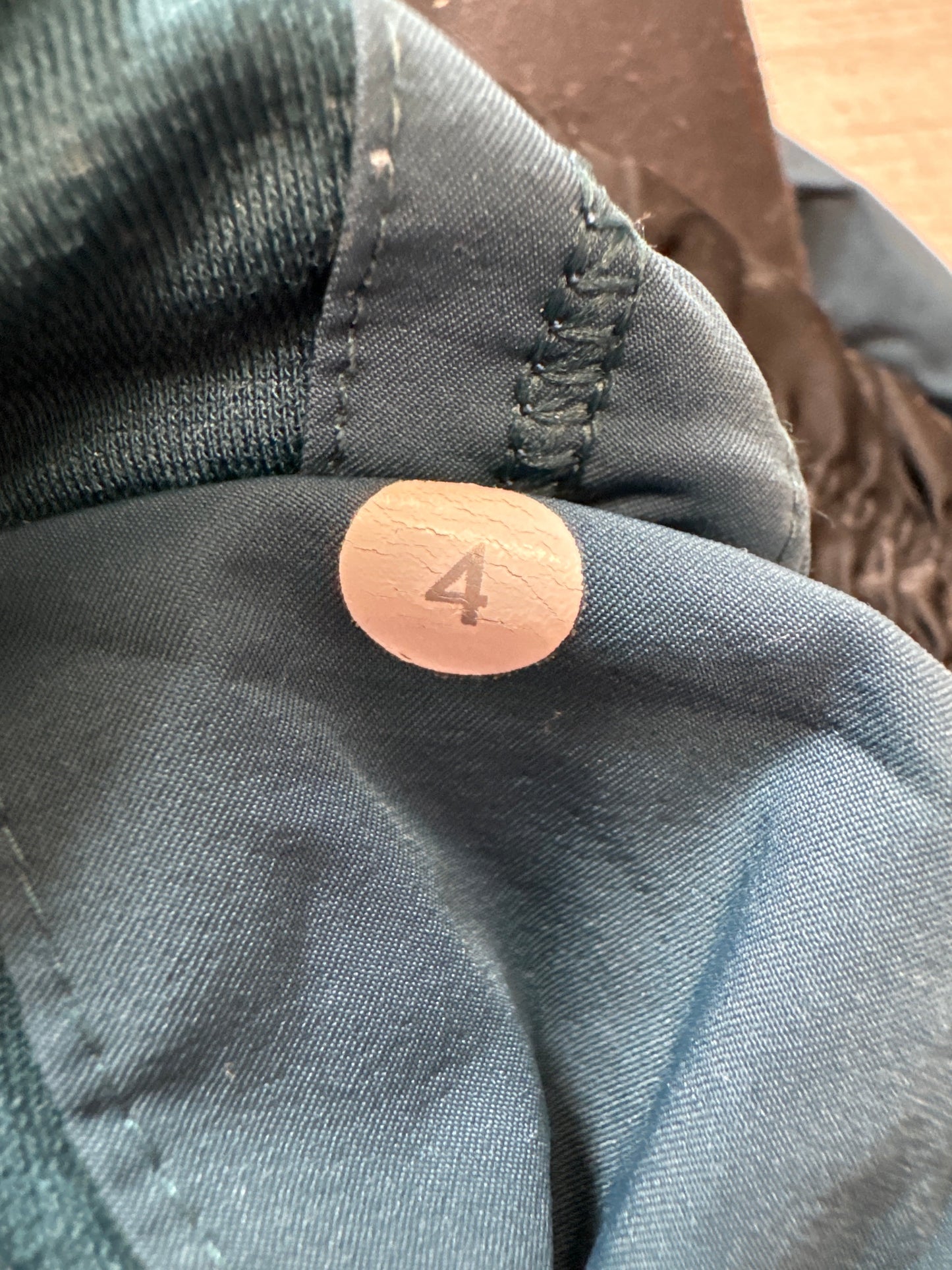 Athletic Pants By Lululemon In Black & Blue, Size: S