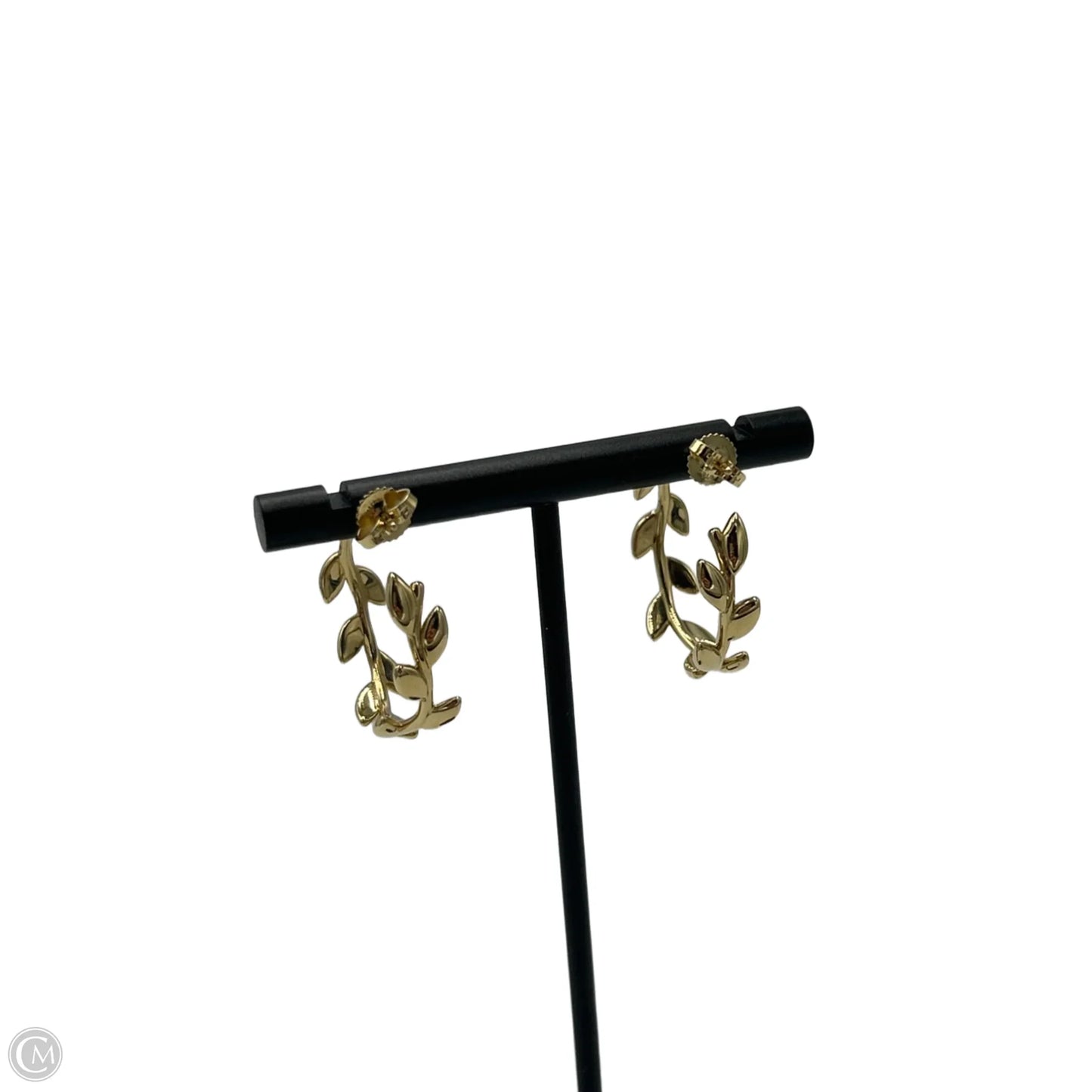 Tiffany & Co. Paloma Olive Leaf 18K Gold Hoops