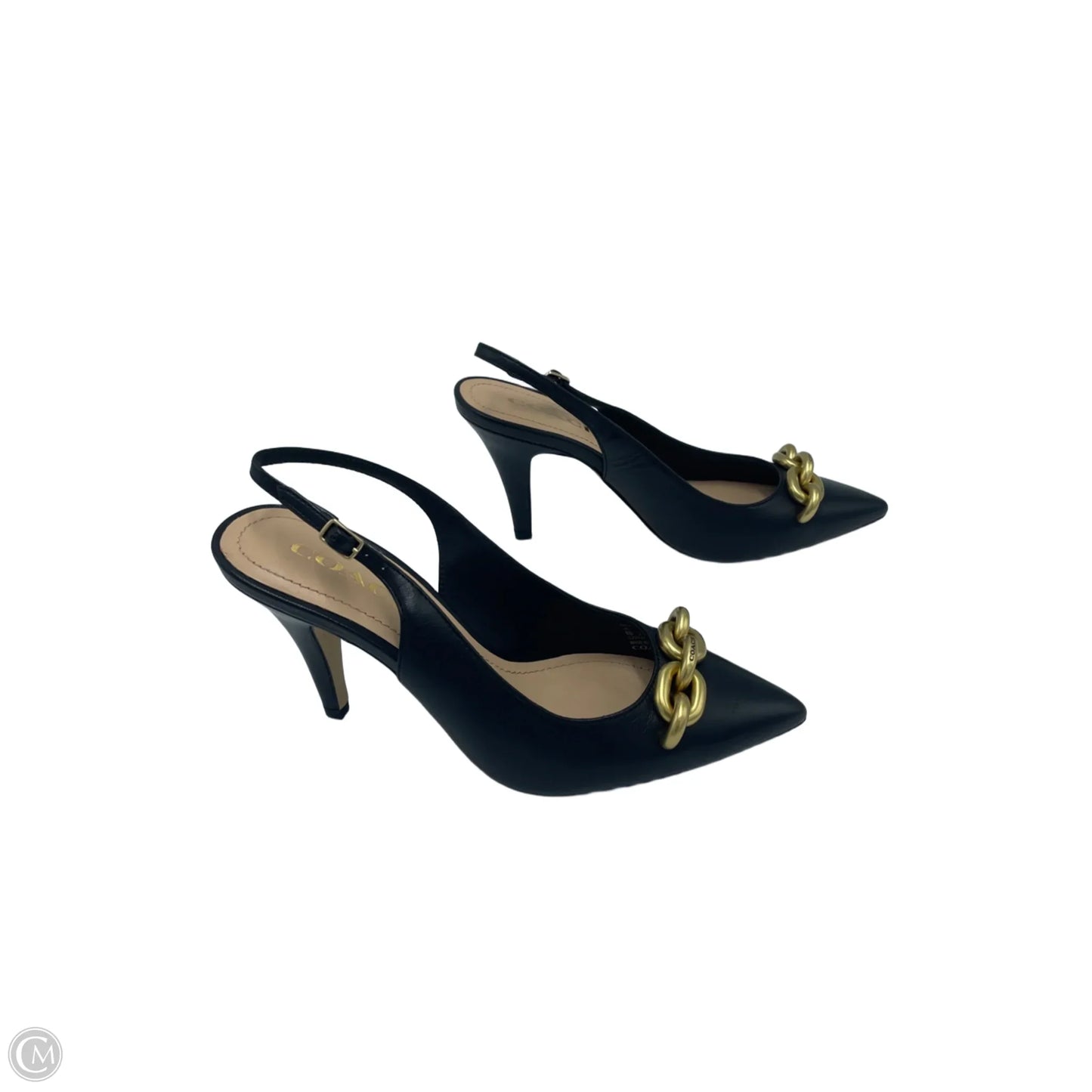 Shoes Designer By Coach In Black, Size: 6