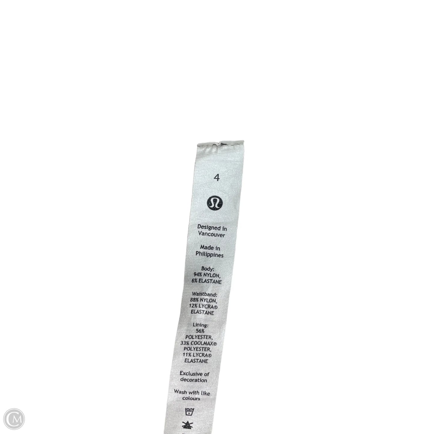 Athletic Pants By Lululemon In Cream, Size: S