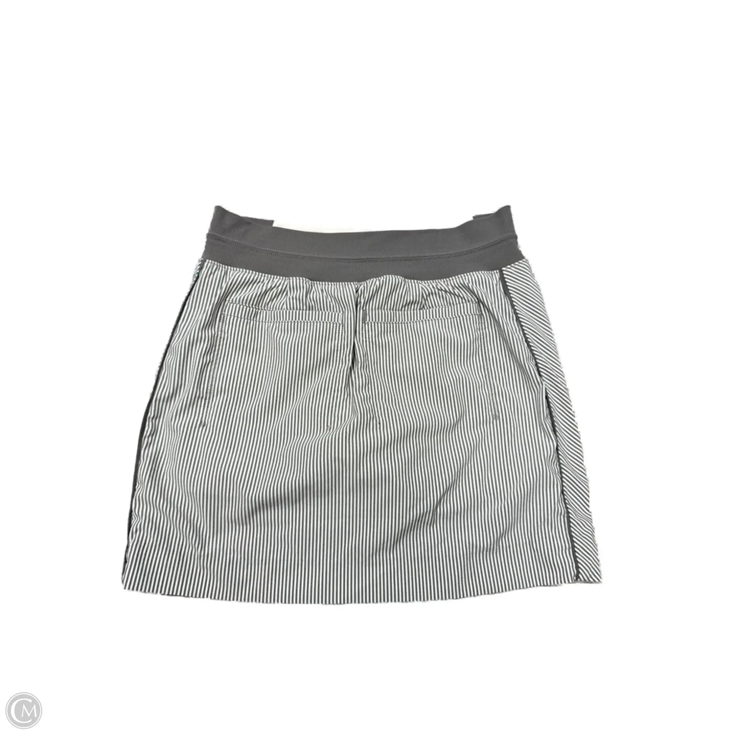 Athletic Skort By Athleta In Grey & White, Size: Xs/0