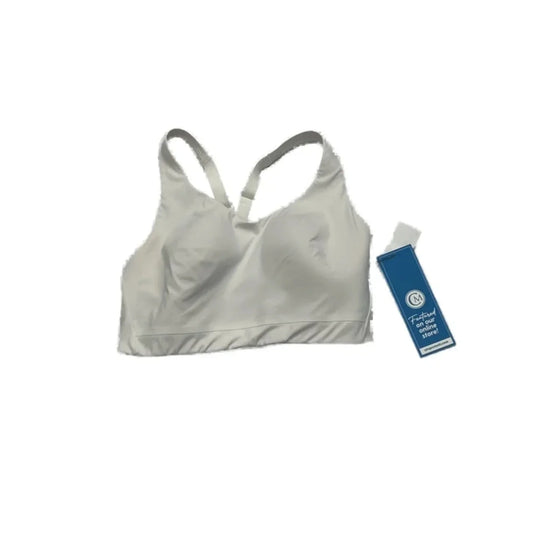 Athletic Bra By Athleta In White, Size: L