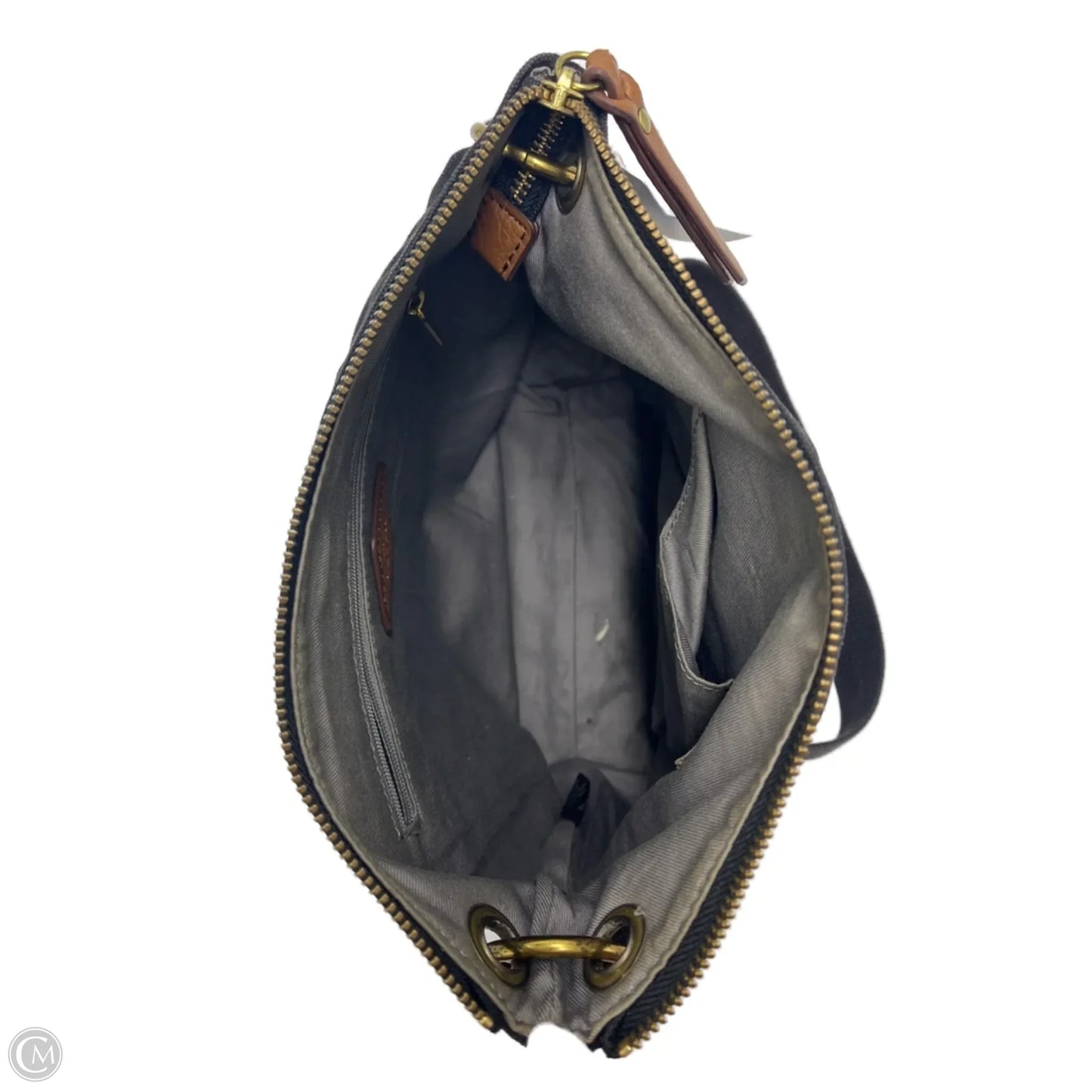 Crossbody Designer By Fossil, Size: Small