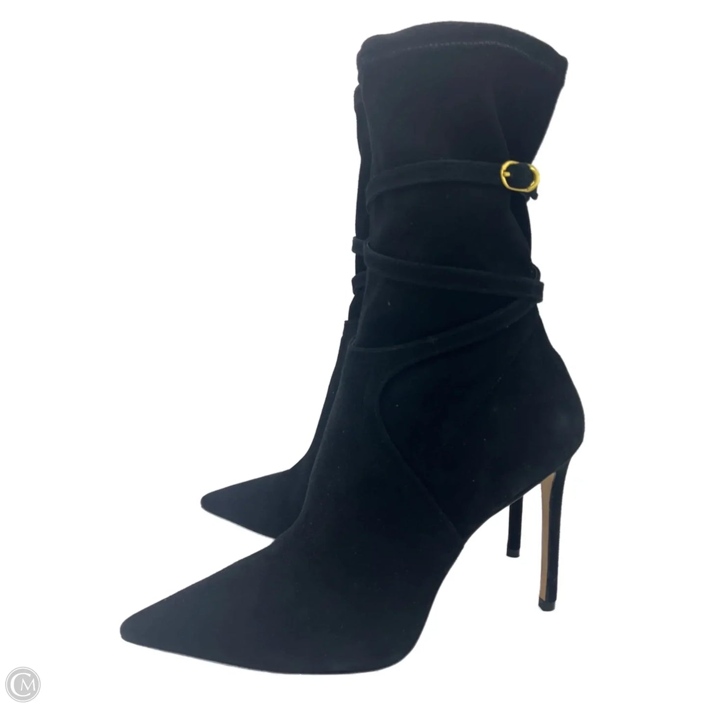 Boots Designer By Stuart Weitzman In Black, Size: 11