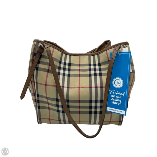 Burberry Horseferry Check Luxury Tote / Handbag