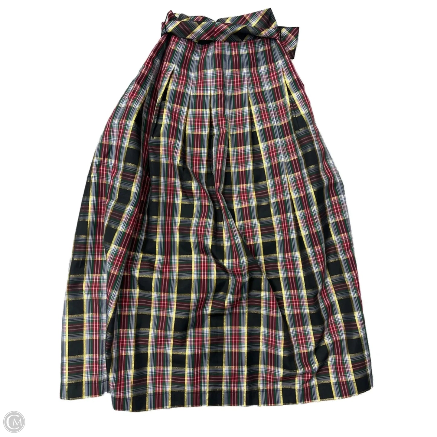 Skirt Maxi By Talbots In Plaid Pattern, Size: Xs