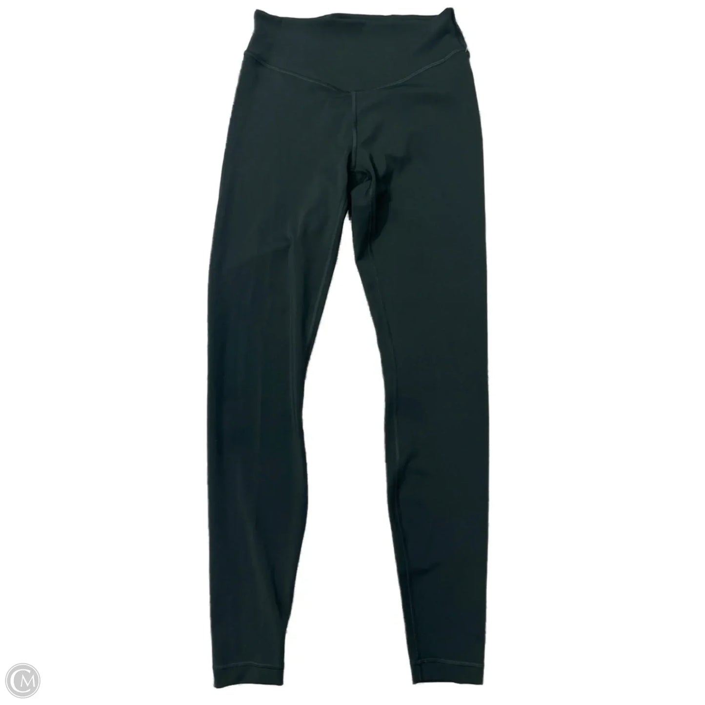 Athletic Leggings By Lululemon In Green, Size: S
