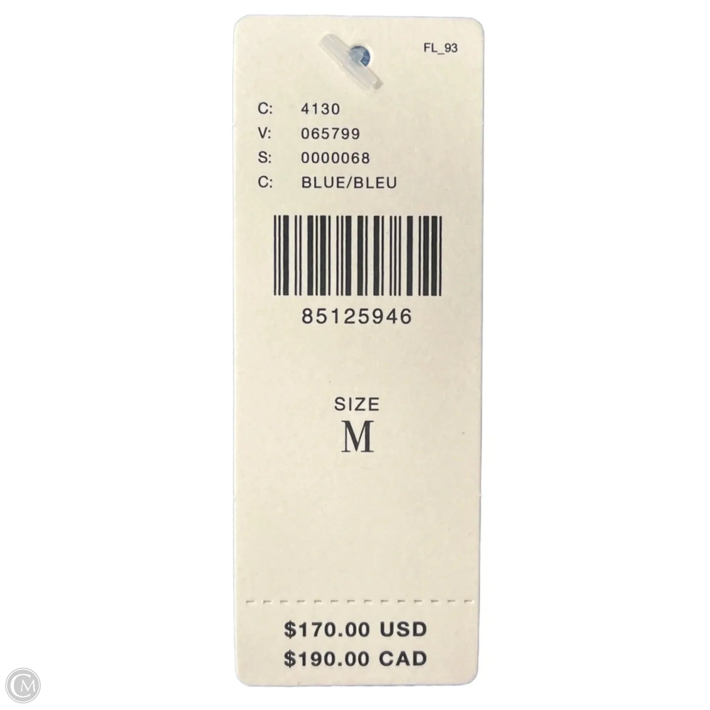 Dress Casual Short By Mare Mare In Blue Denim, Size: M