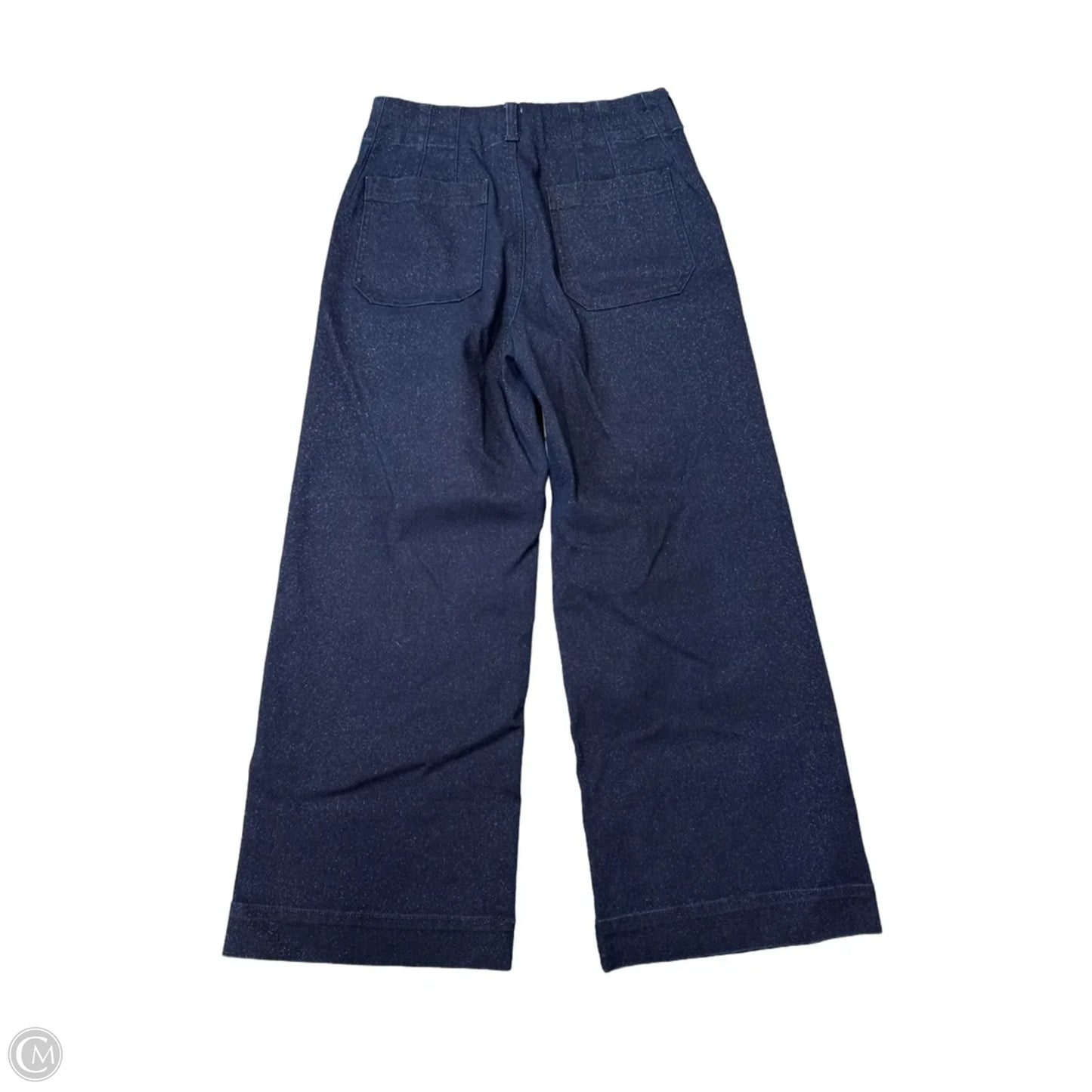 Jeans Wide Leg By Maeve In Blue & Silver, Size: 6