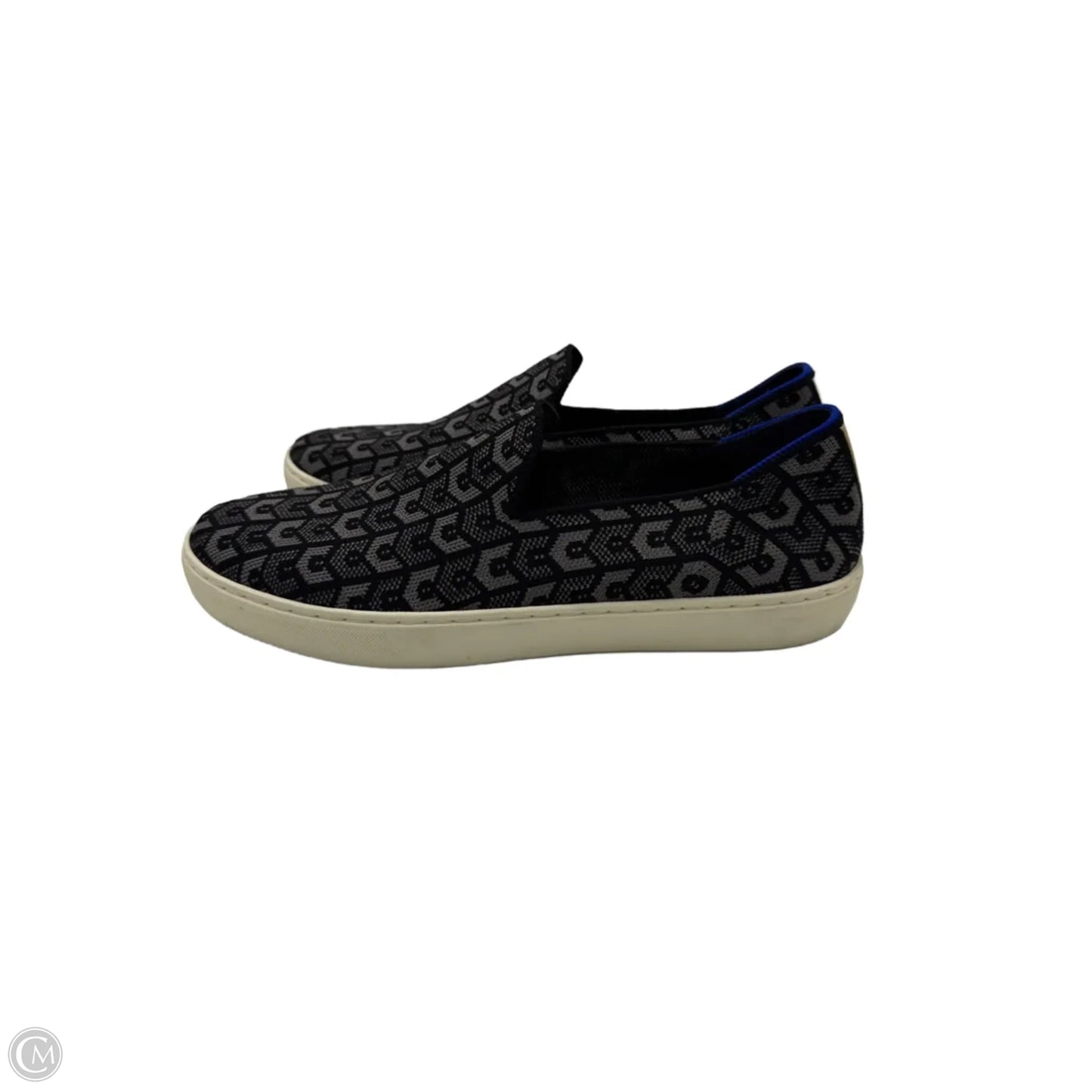 Shoes Designer By Rothys In Black & Grey, Size: 11.5