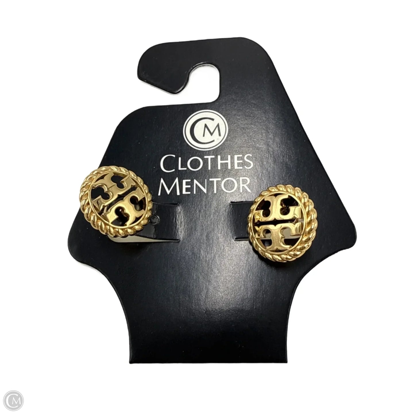 Tory Burch Designer Stuff Logo Earrings