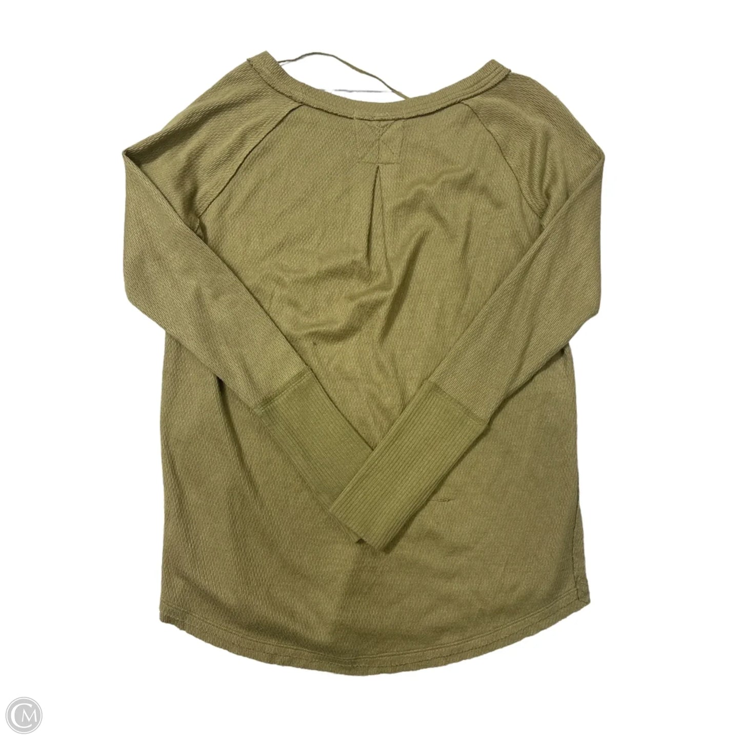 Top Long Sleeve By We The Free In Green, Size: S