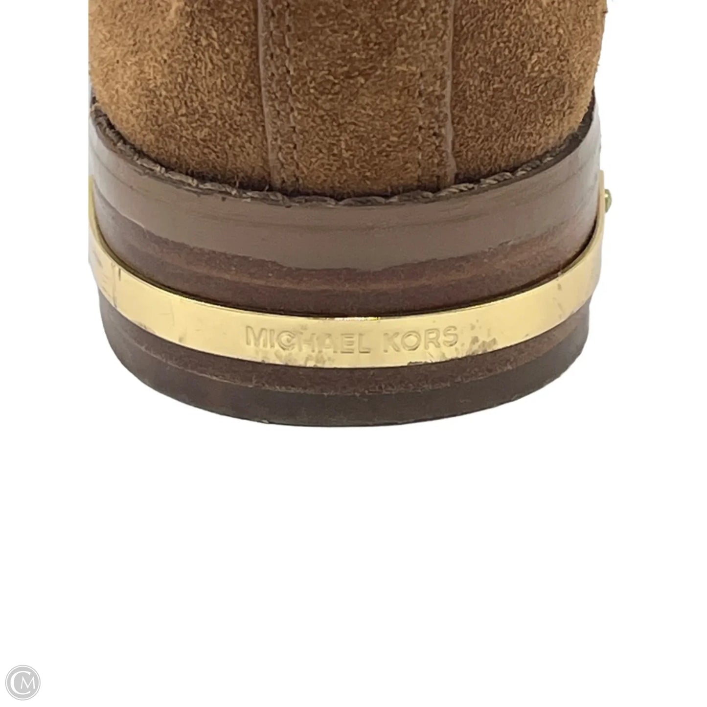 Boots Designer By Michael Kors In Brown, Size: 8