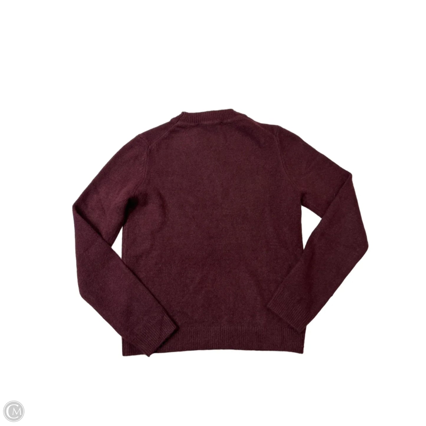 New! Sweater By Mng In Maroon, Size: S