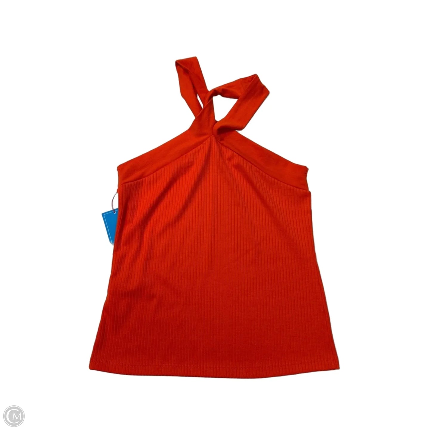 Top Sleeveless By Evereve In Orange, Size: M