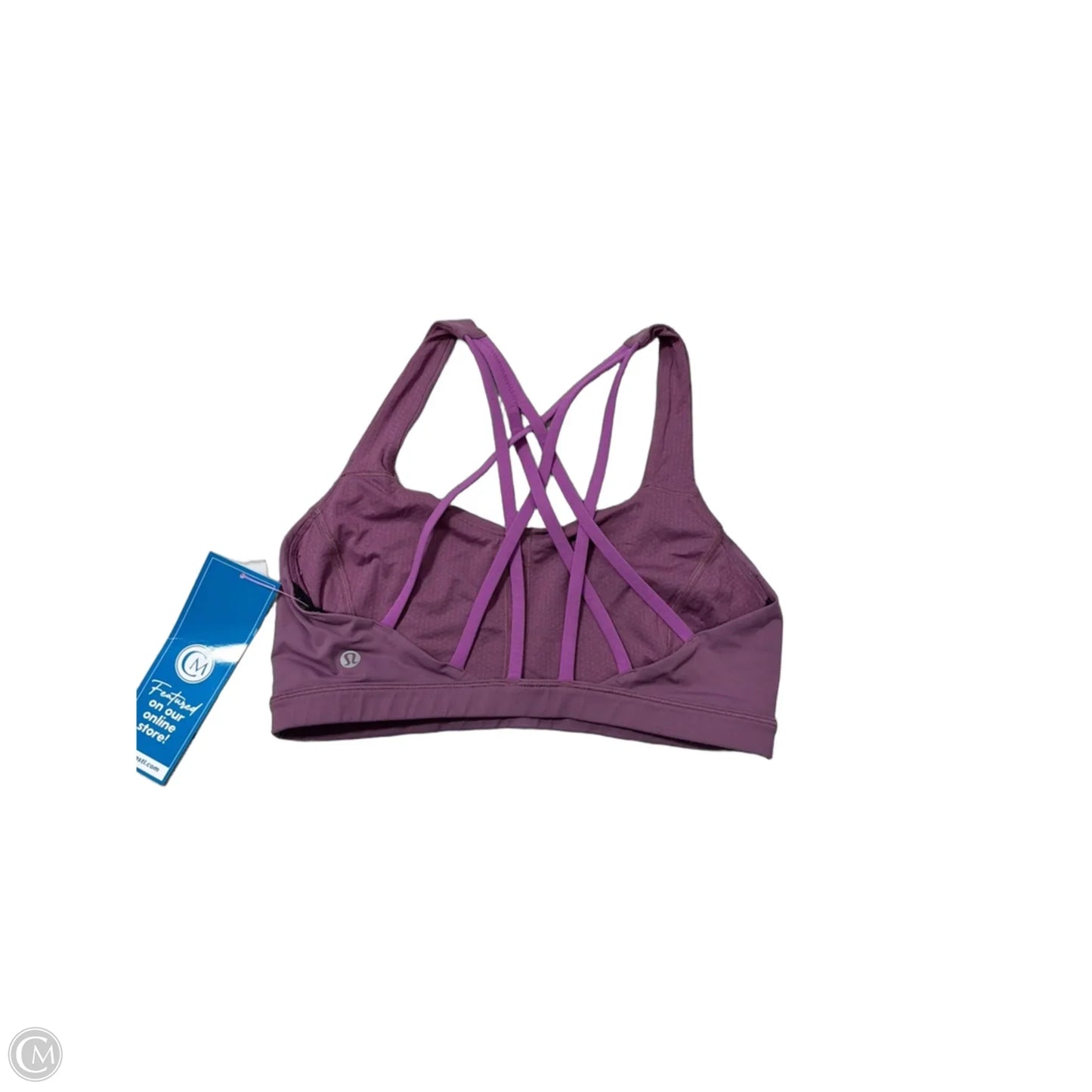 Athletic Bra By Lululemon In Purple, Size: M