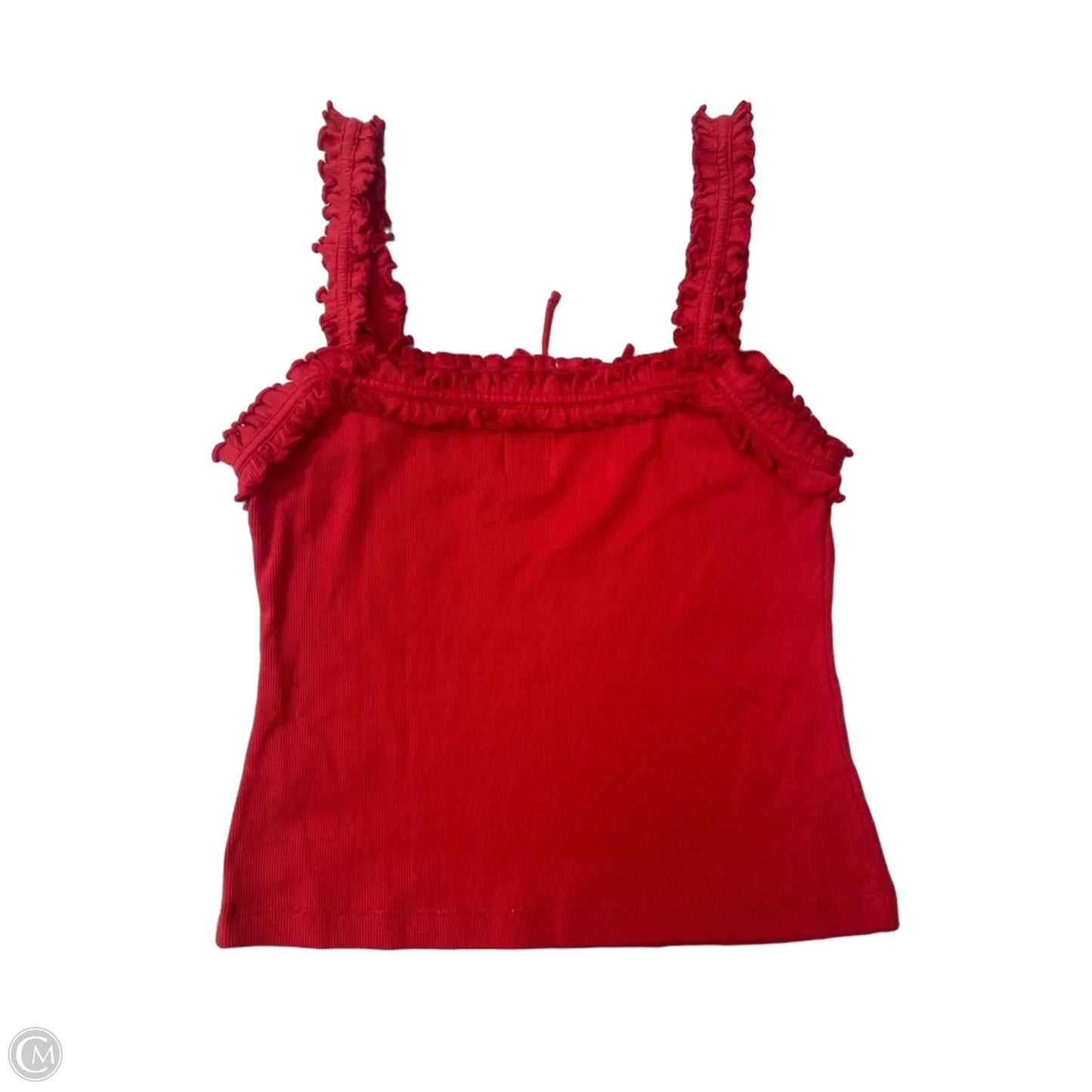 New! Top Sleeveless By Maeve In Red, Size: L