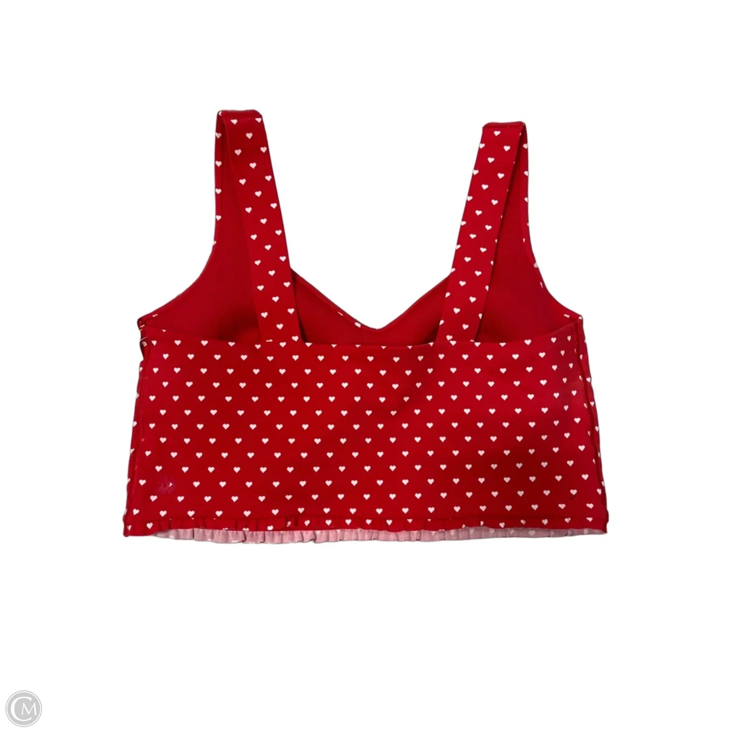 New! Athletic Bra By All In Motion In Red & White, Size: L