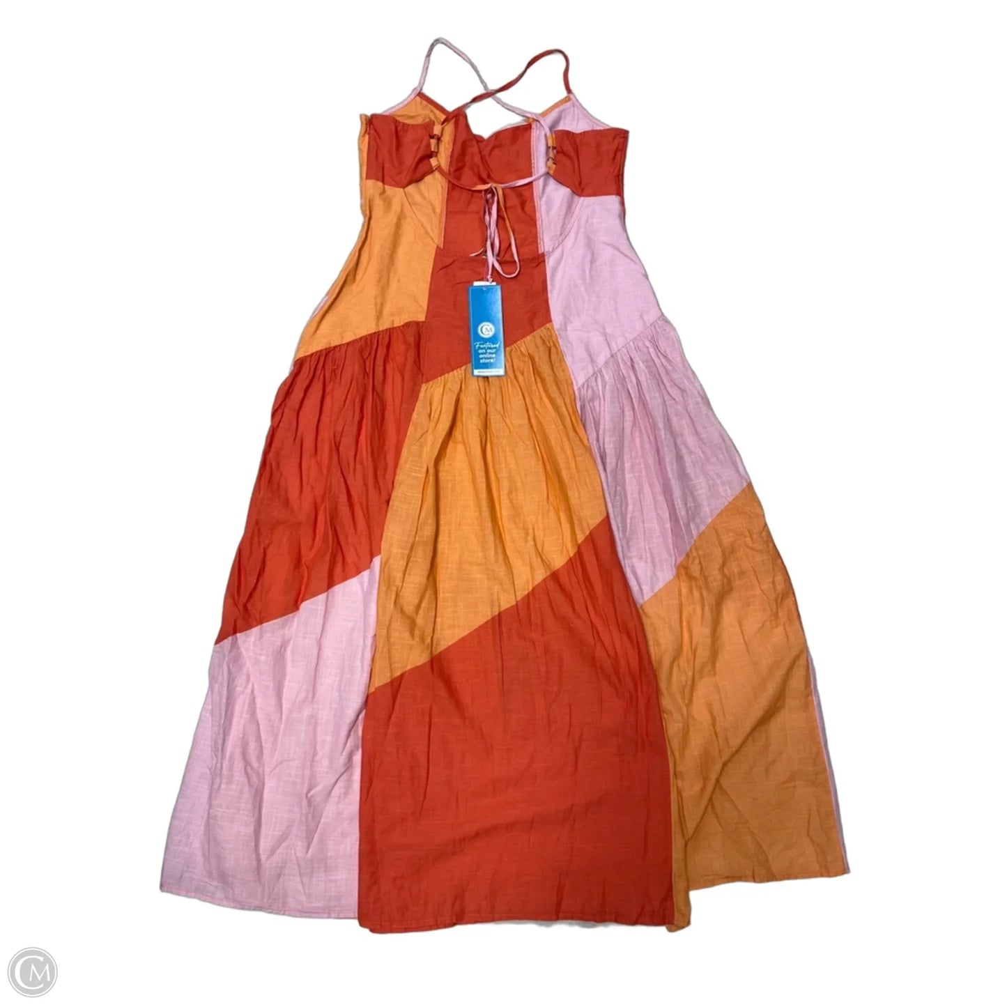 New! Dress Casual Maxi By Celandine In Orange, Size: Xl